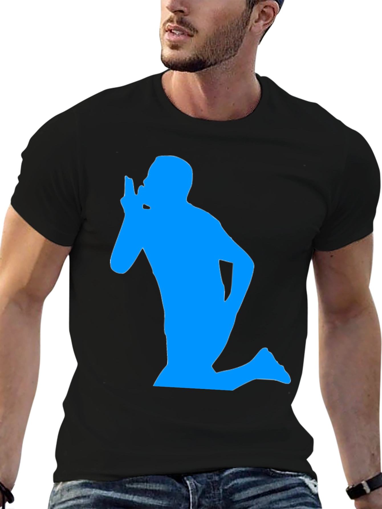 Silhouette Graphic Tee - Stylish Casual Wear