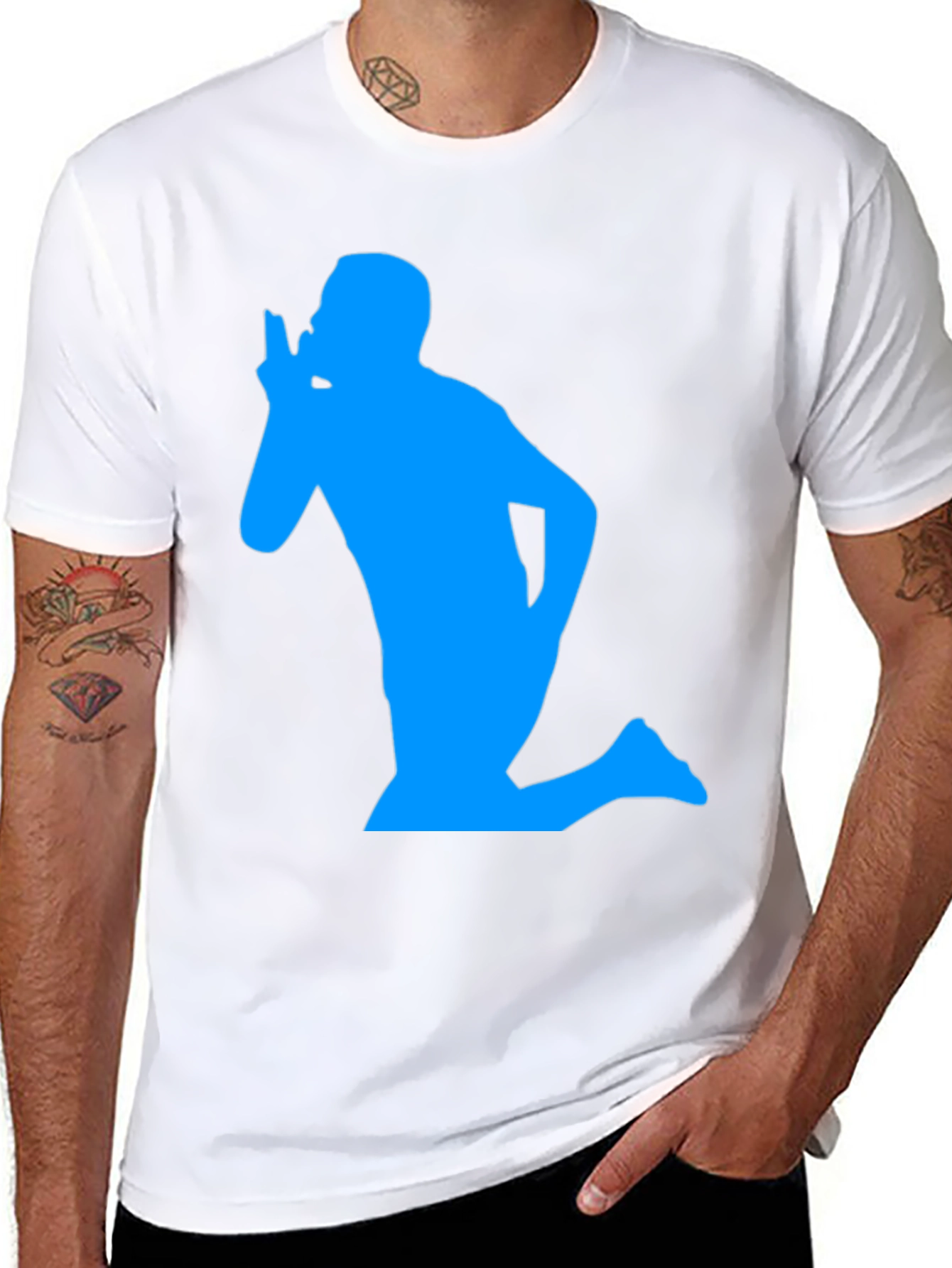 Silhouette Graphic Tee - Stylish Casual Wear