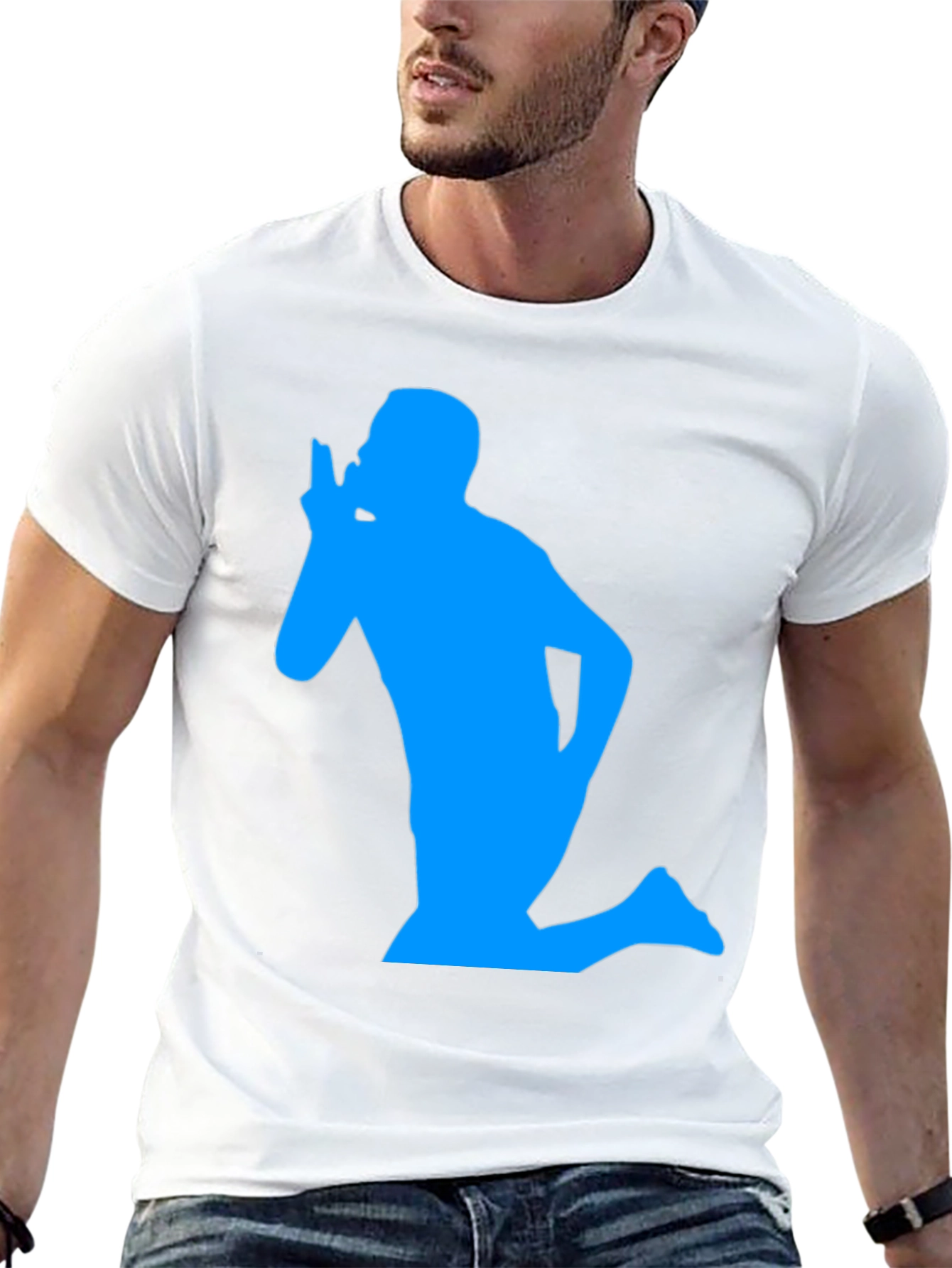 Silhouette Graphic Tee - Stylish Casual Wear