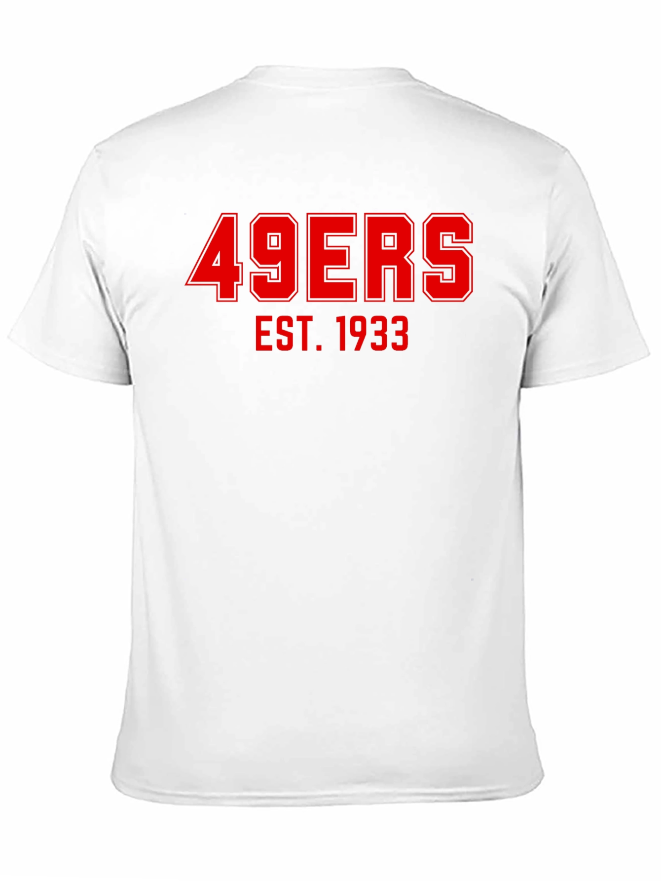 49ers EST. 1933 Black T-Shirt