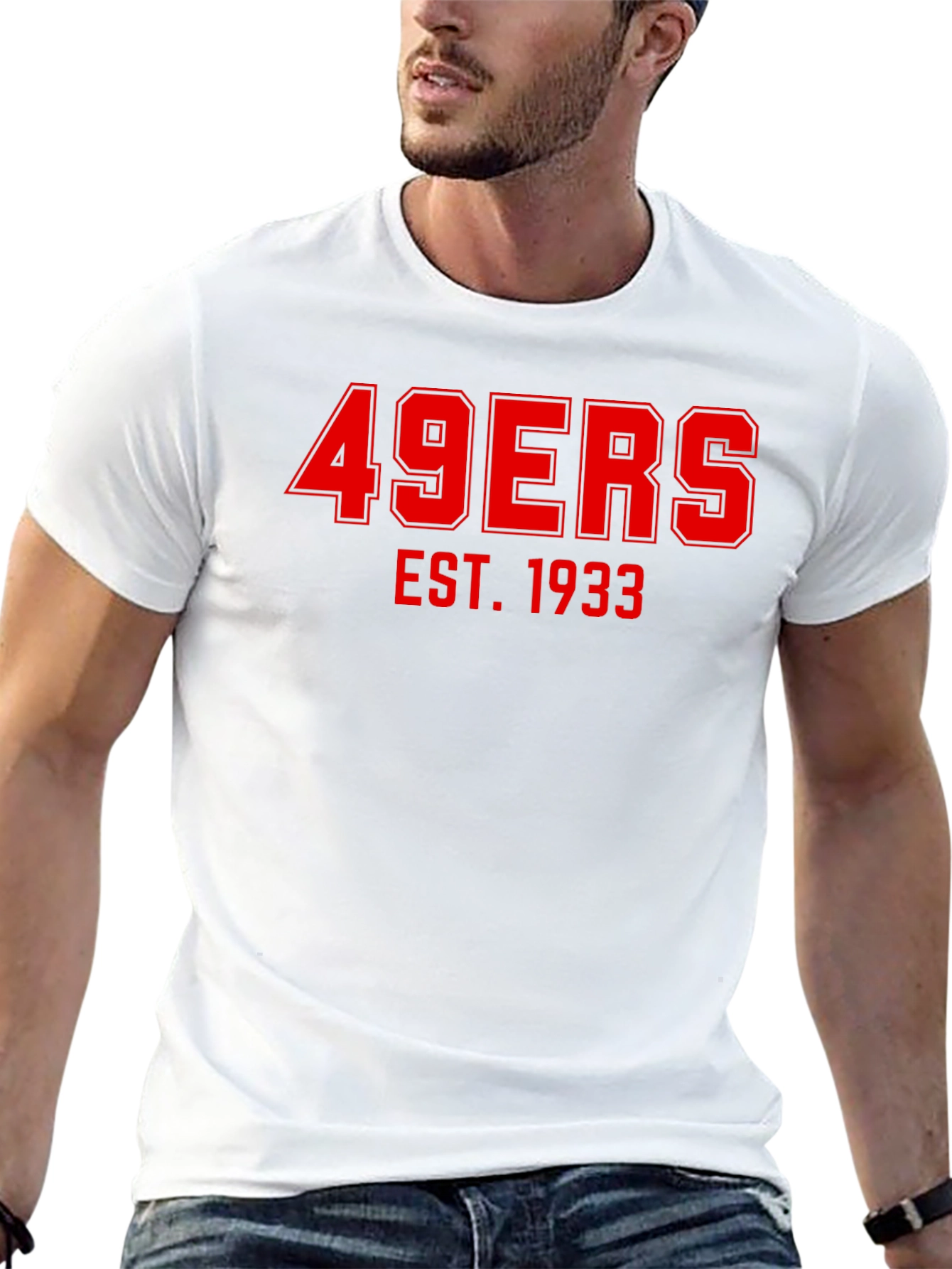 49ers EST. 1933 Black T-Shirt