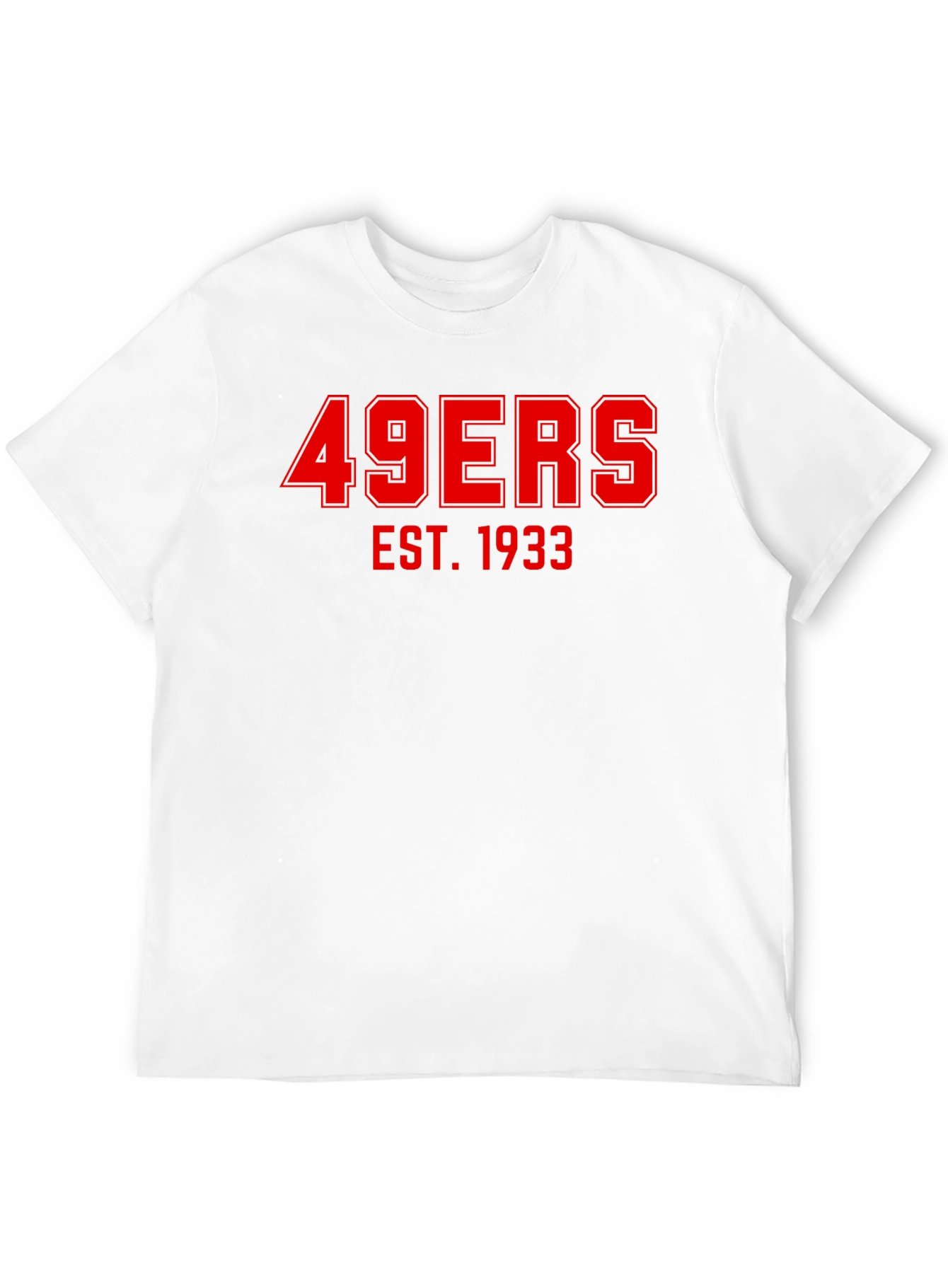 49ers EST. 1933 Black T-Shirt