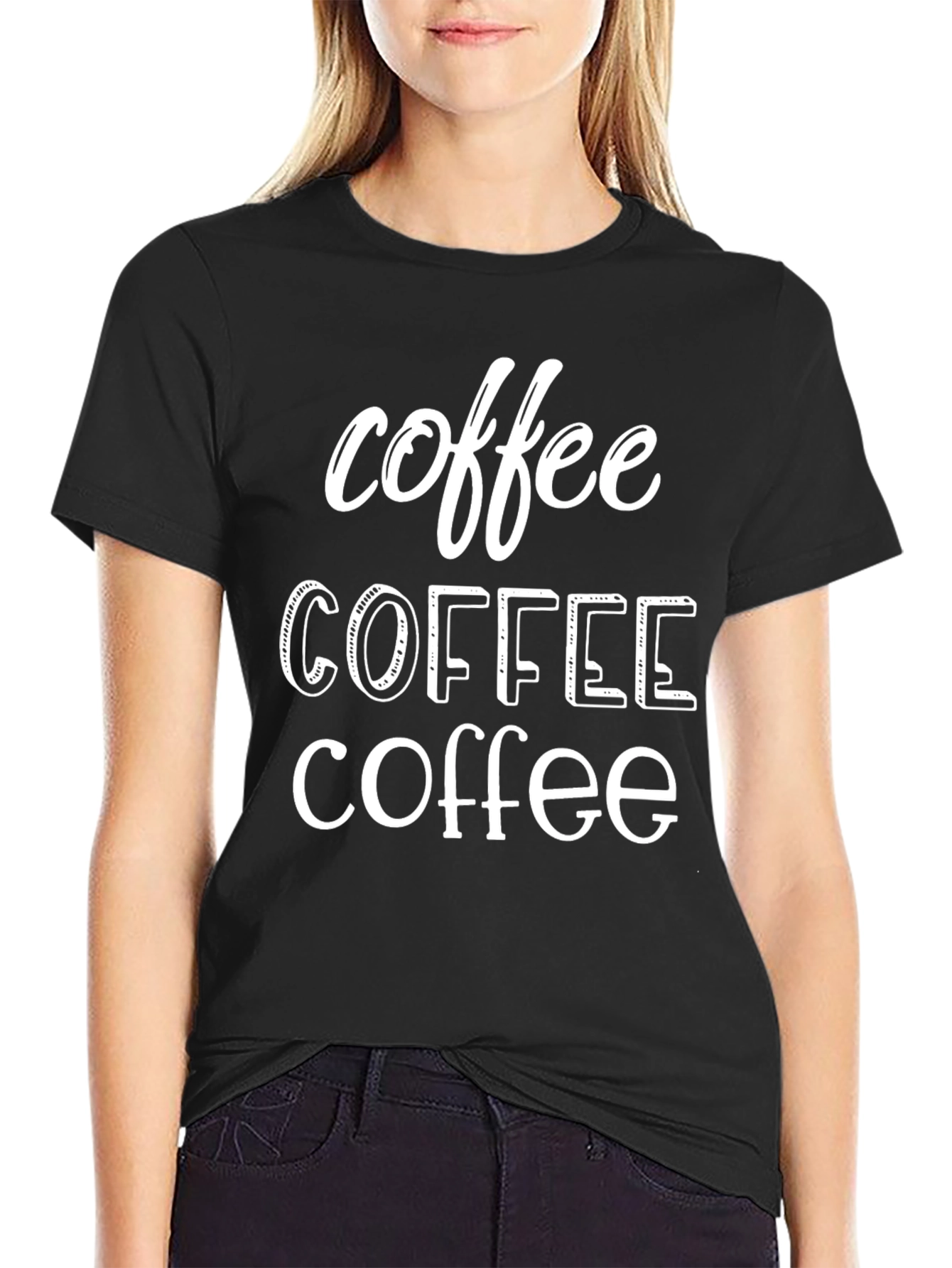 Coffee Lover T-Shirt - Black Graphic Tee