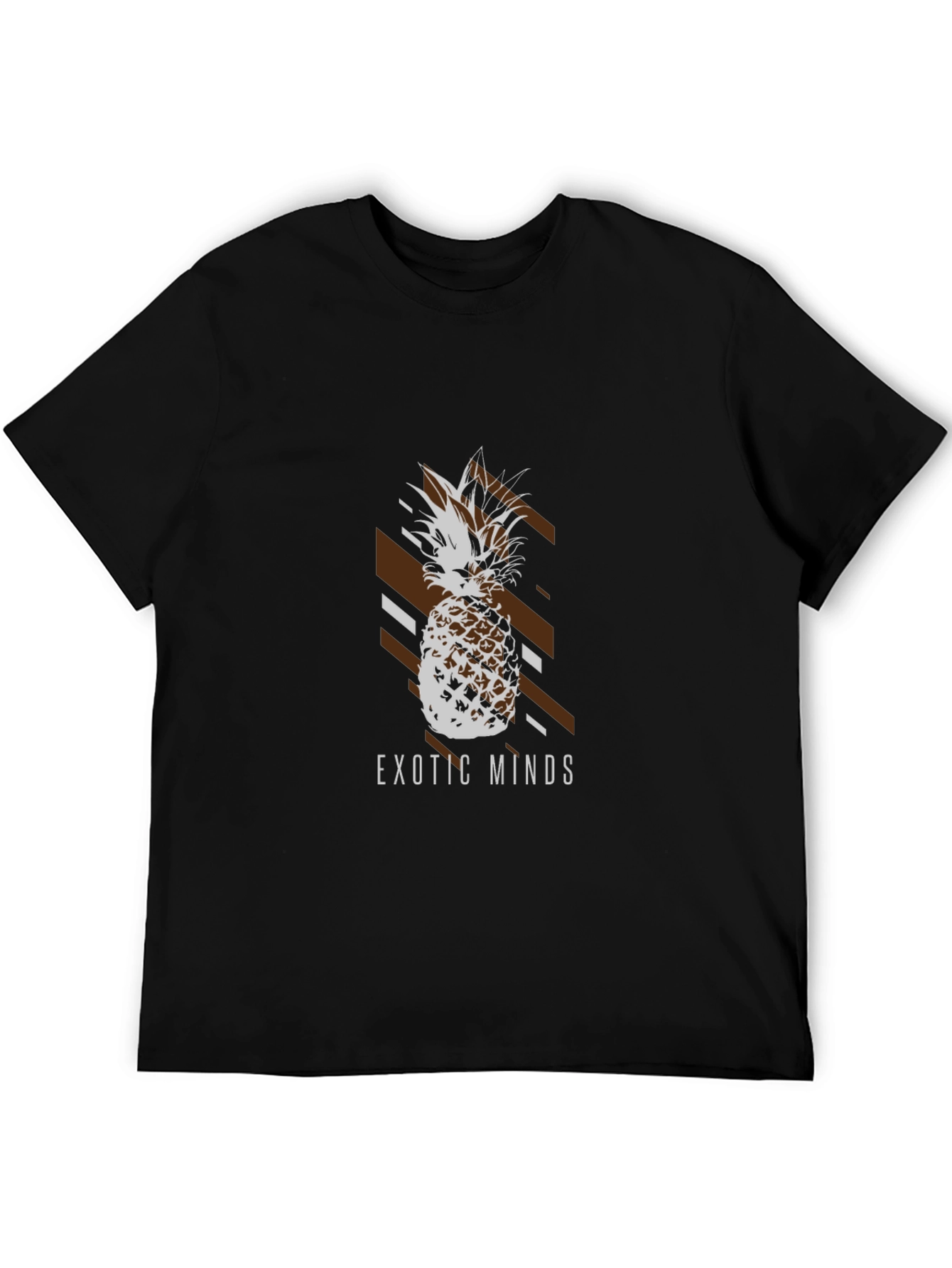 Exotic Minds Pineapple Graphic T-Shirt
