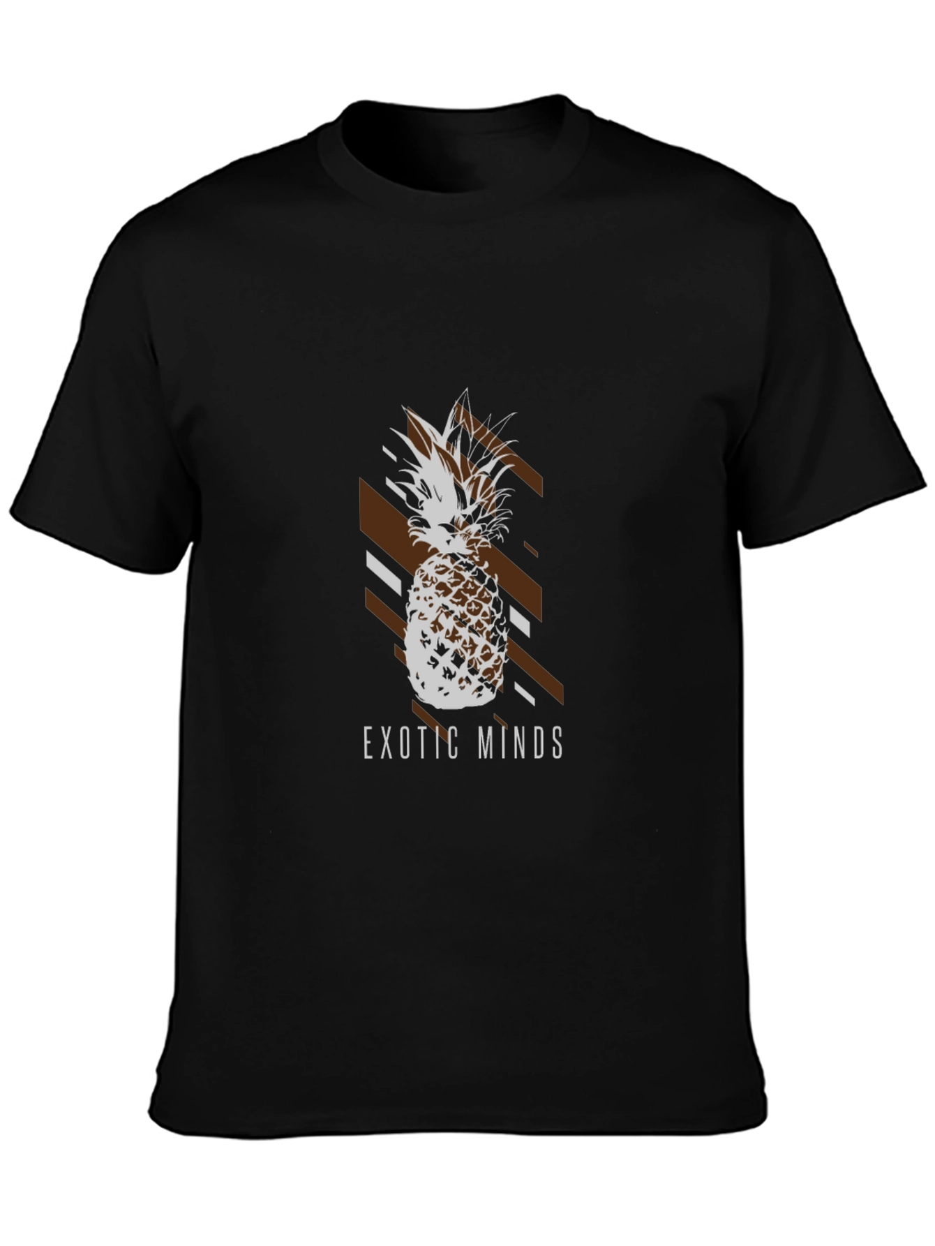 Exotic Minds Pineapple Graphic T-Shirt