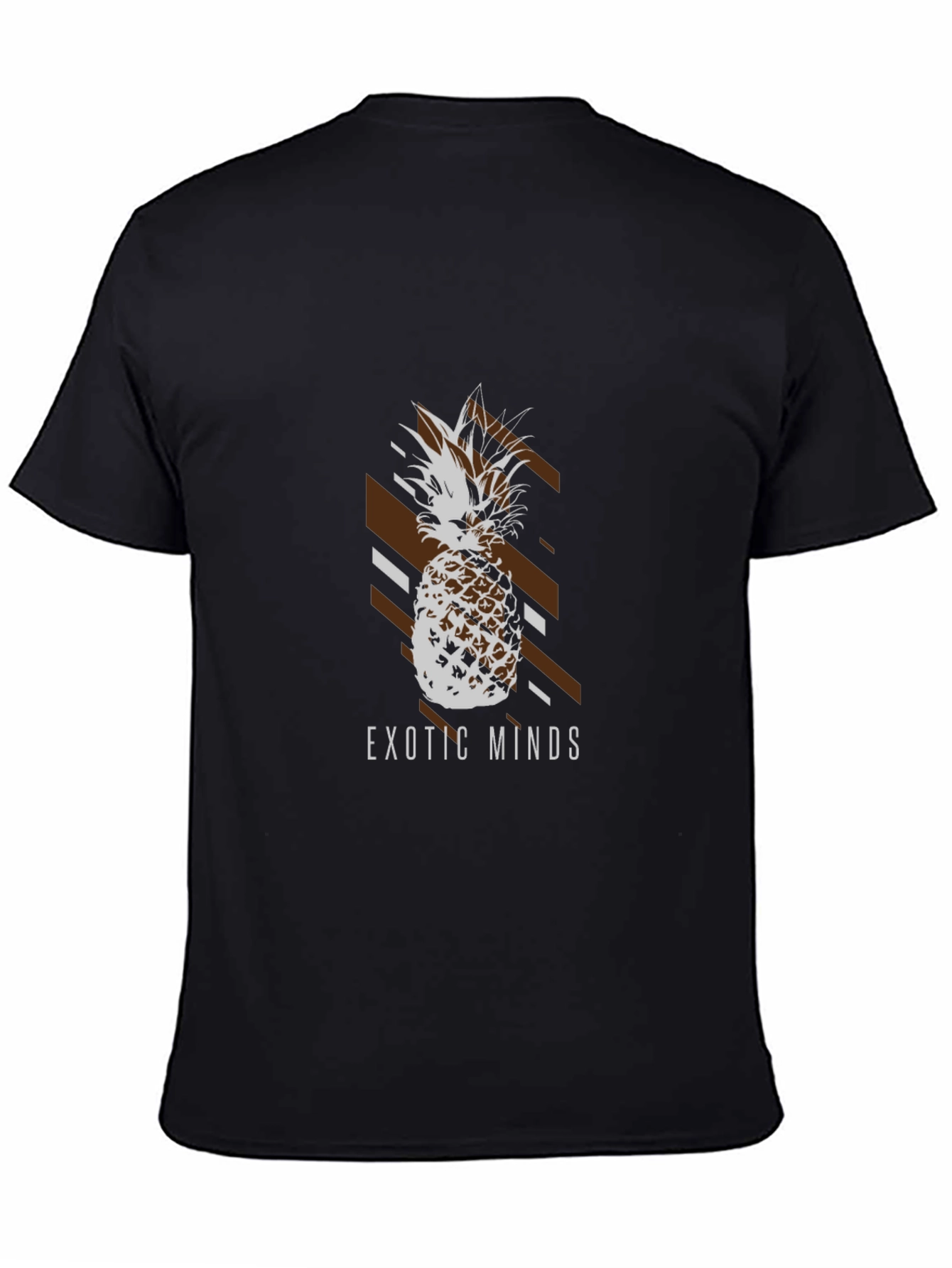 Exotic Minds Pineapple Graphic T-Shirt