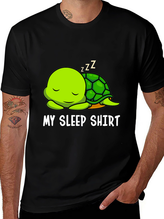 My Sleep Shirt - Cute Turtle Graphic Tee