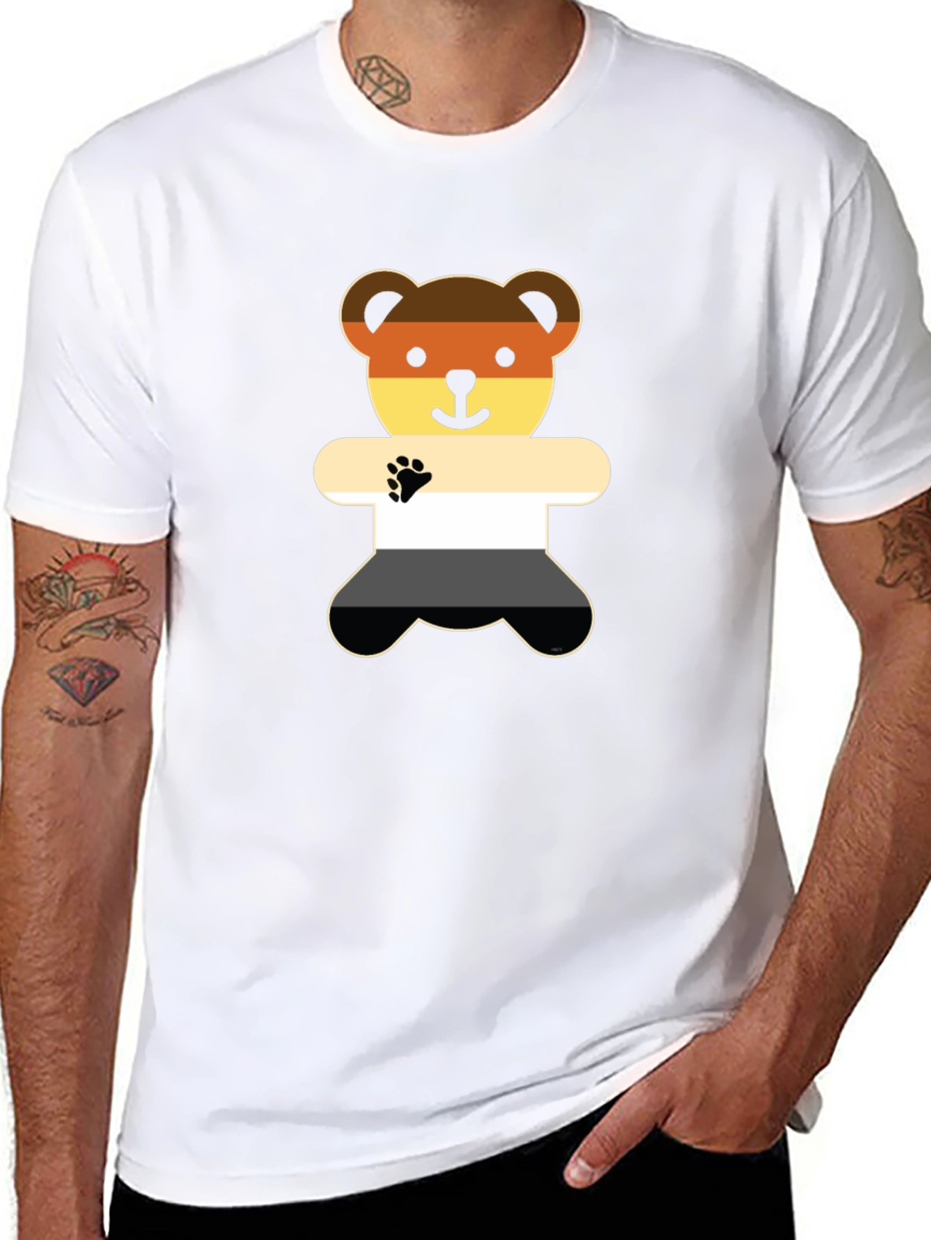 Bear Pride T-Shirt - LGBTQ+ Apparel