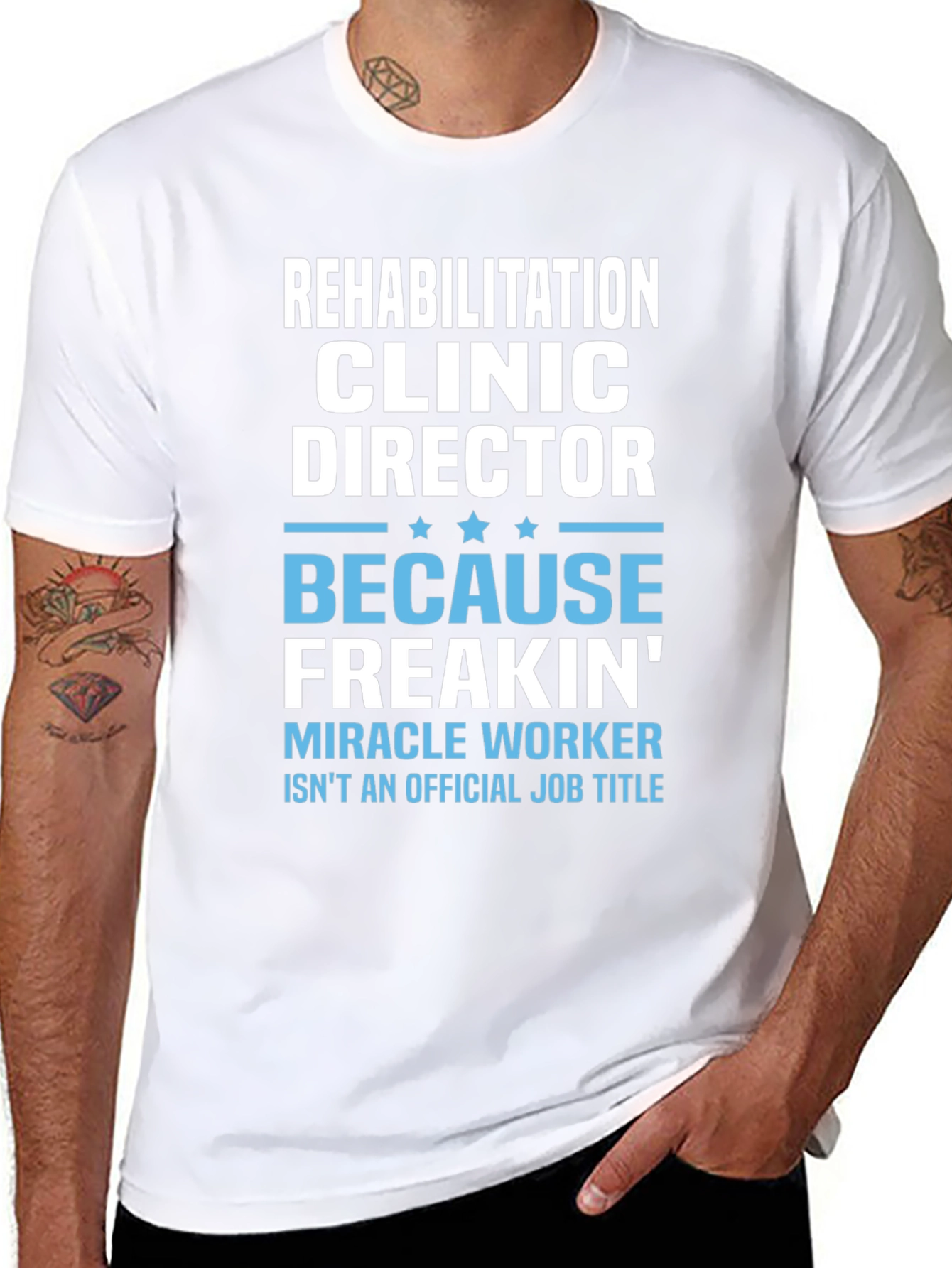 Rehabilitation Clinic Director Funny T-Shirt