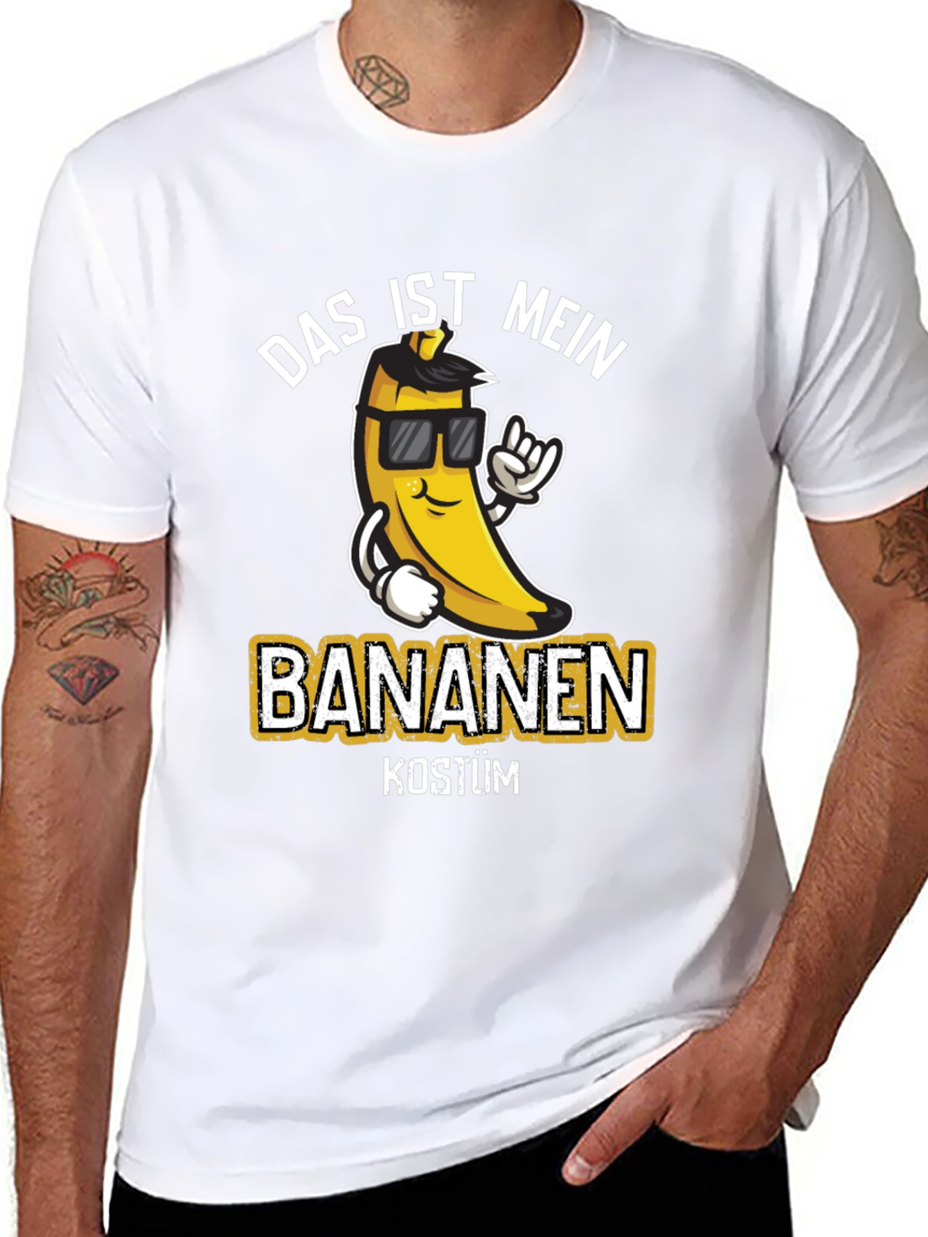 Das Ist Mein Bananen Kostüm Banana Graphic T-Shirt