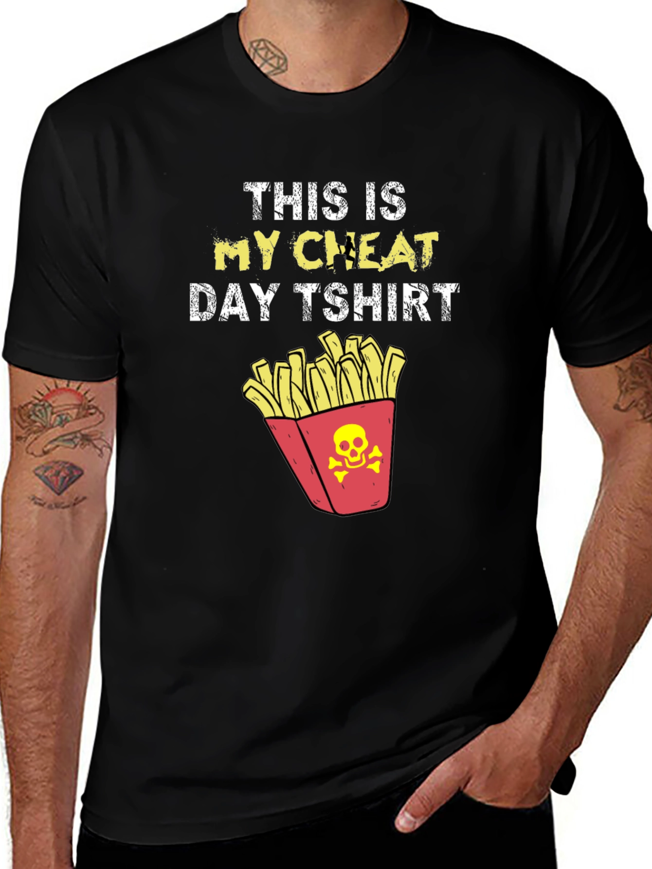 Cheat Day T-Shirt Funny Foodie Tee