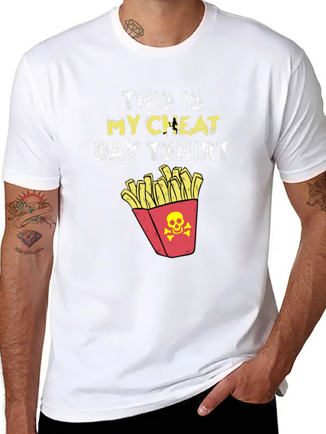 Cheat Day T-Shirt Funny Foodie Tee