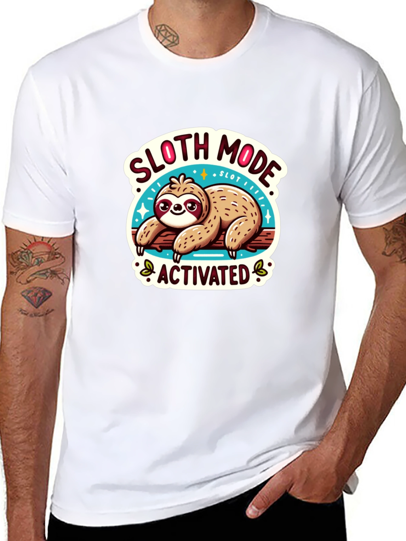Sloth Mode Activated Graphic Tee