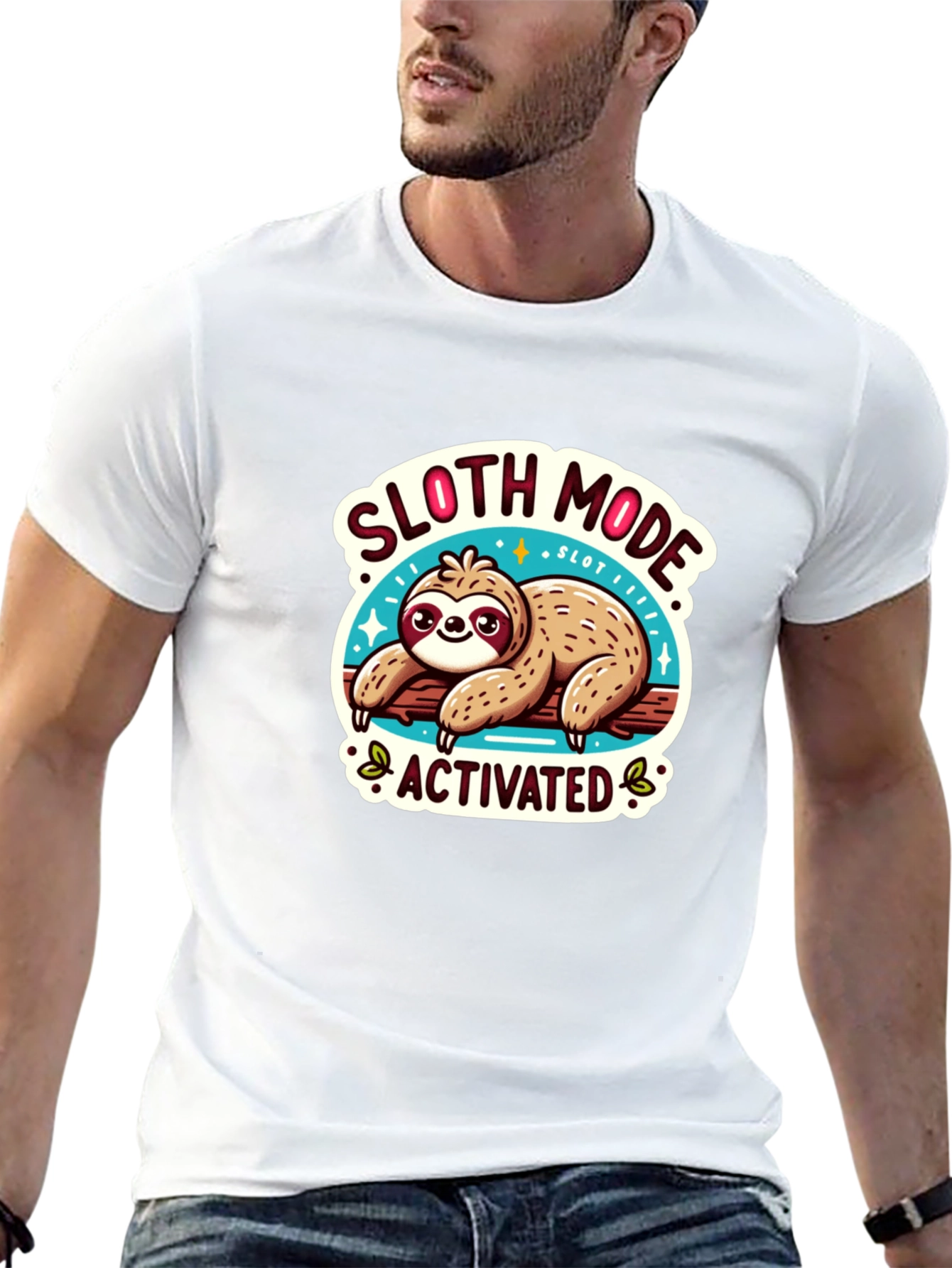 Sloth Mode Activated Graphic Tee