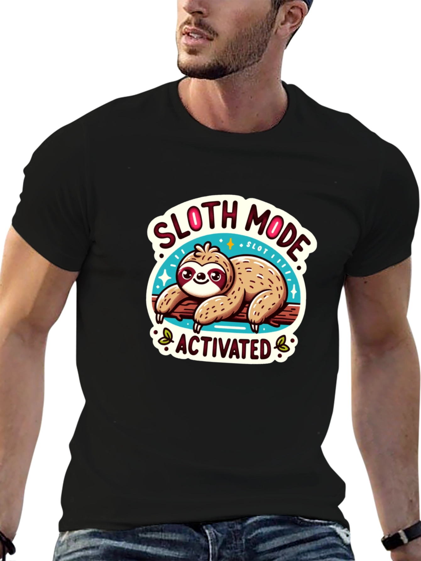Sloth Mode Activated Graphic Tee
