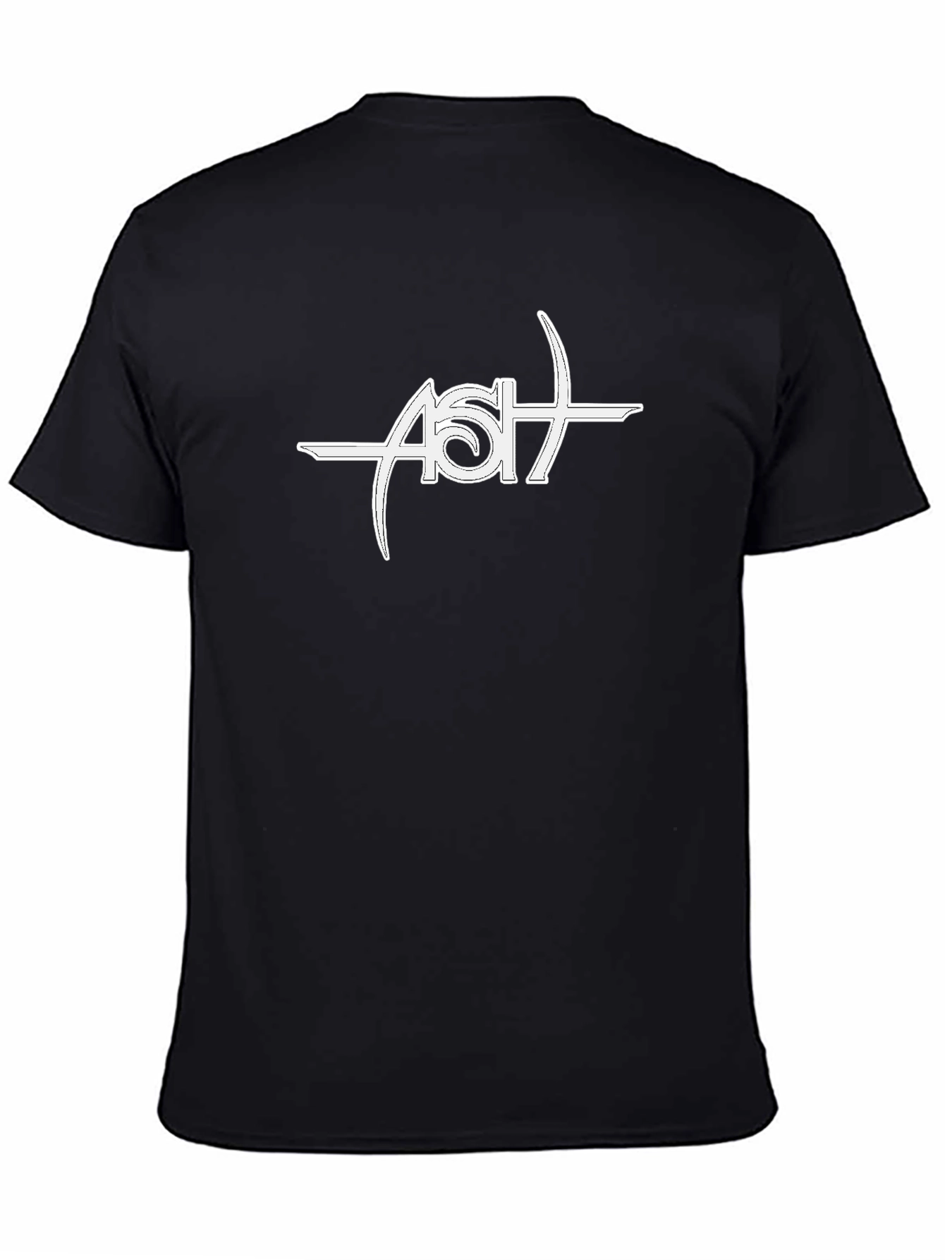 ASH Band Logo Black T-Shirt