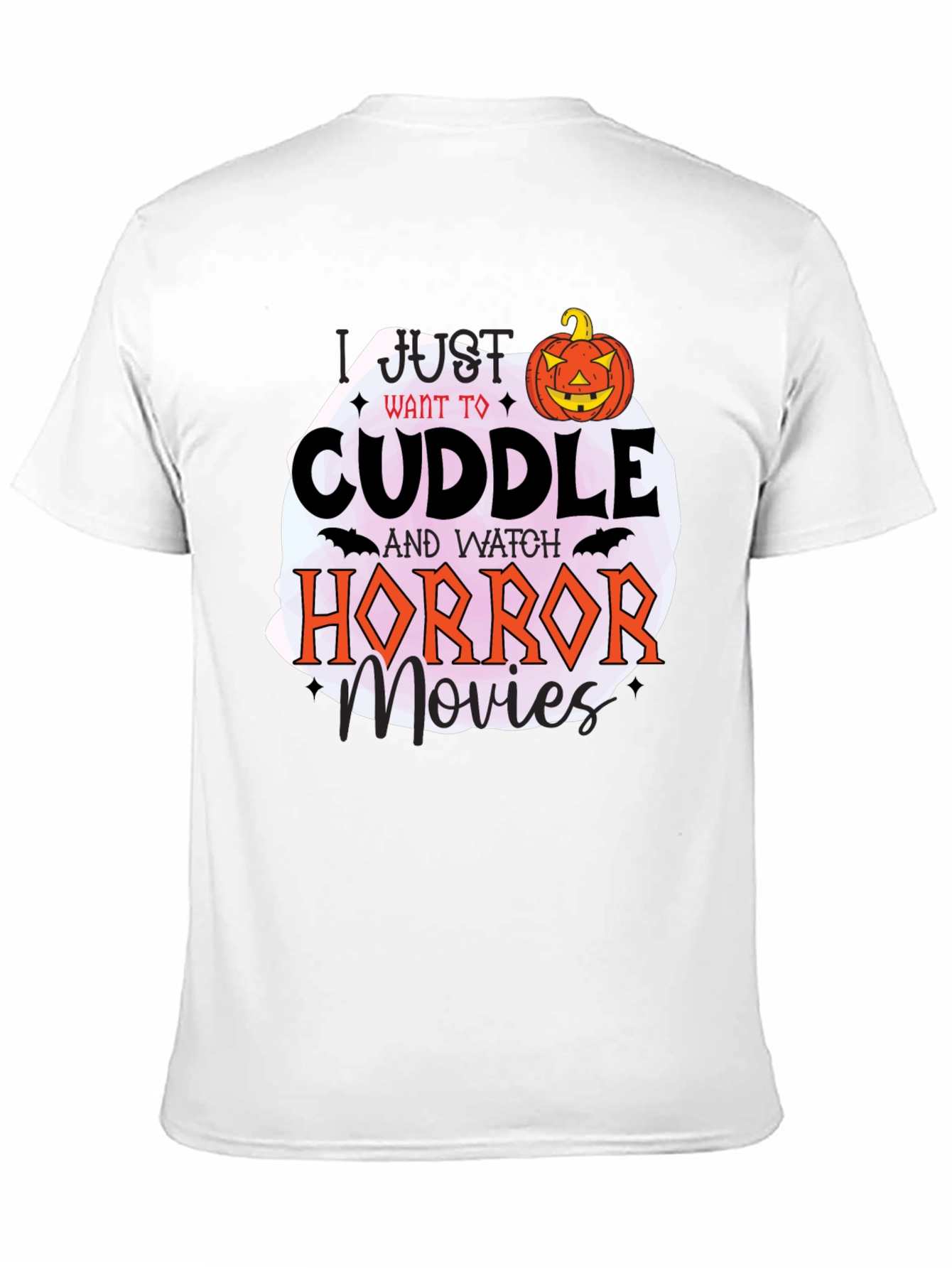 Halloween Horror Movie Cuddle T-Shirt