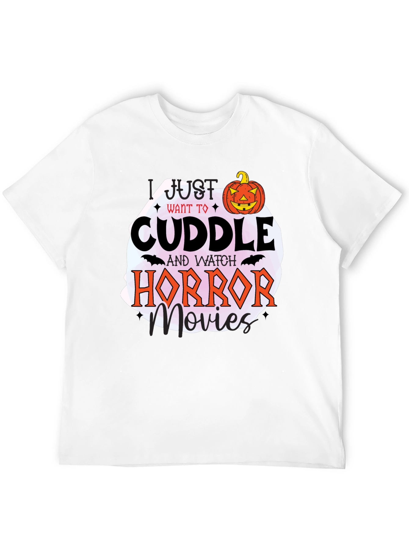 Halloween Horror Movie Cuddle T-Shirt