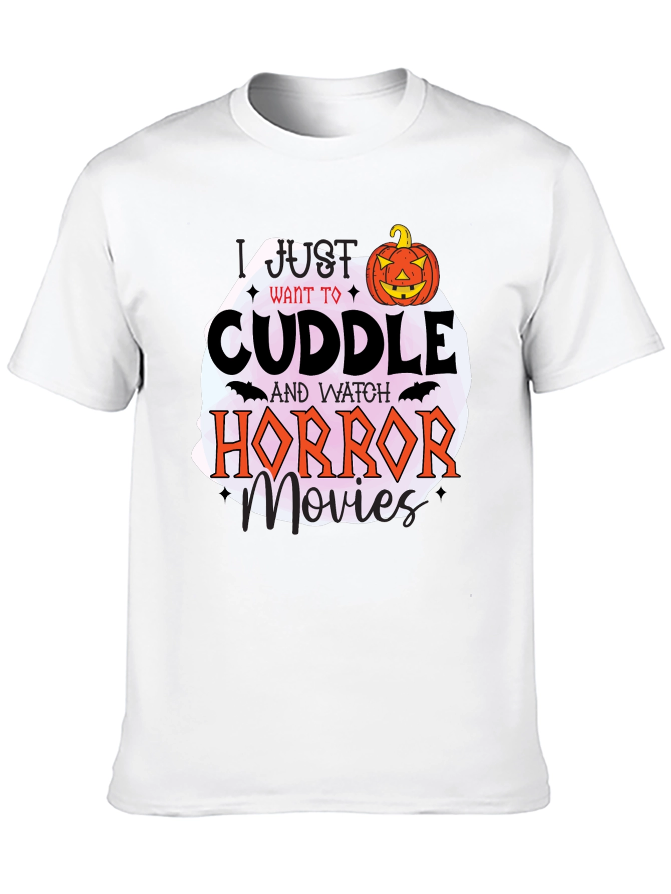 Halloween Horror Movie Cuddle T-Shirt