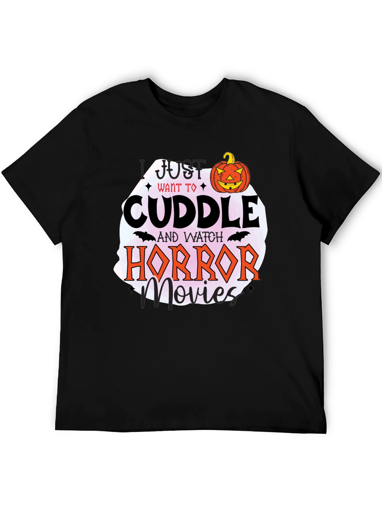 Halloween Horror Movie Cuddle T-Shirt
