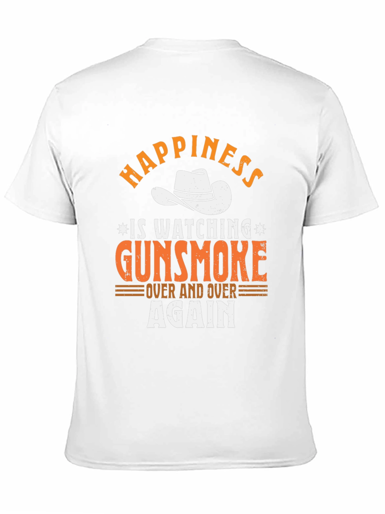 Gunsmoke Graphic Tee - Cowboy Hat Happiness T-Shirt