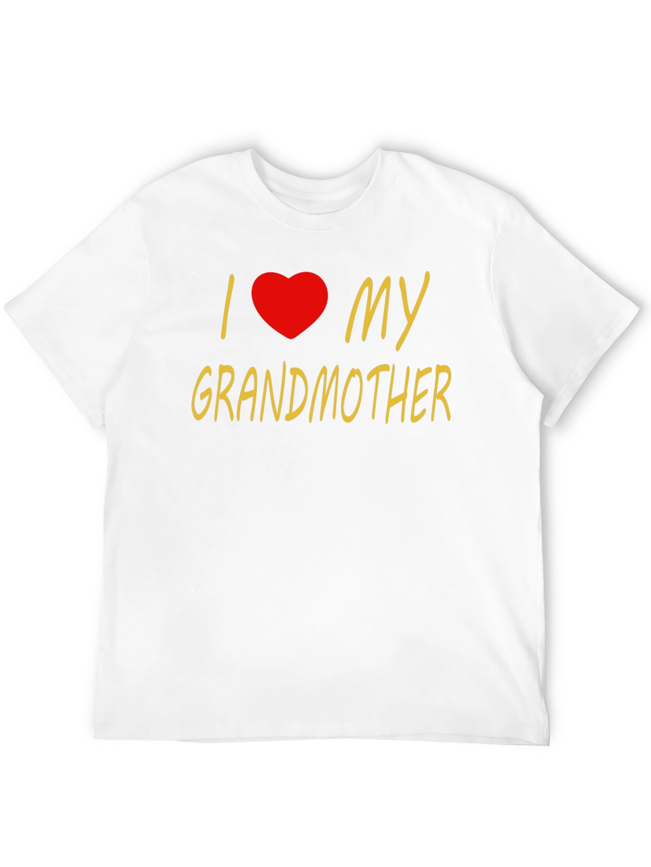 I Heart My Grandmother Black T-Shirt