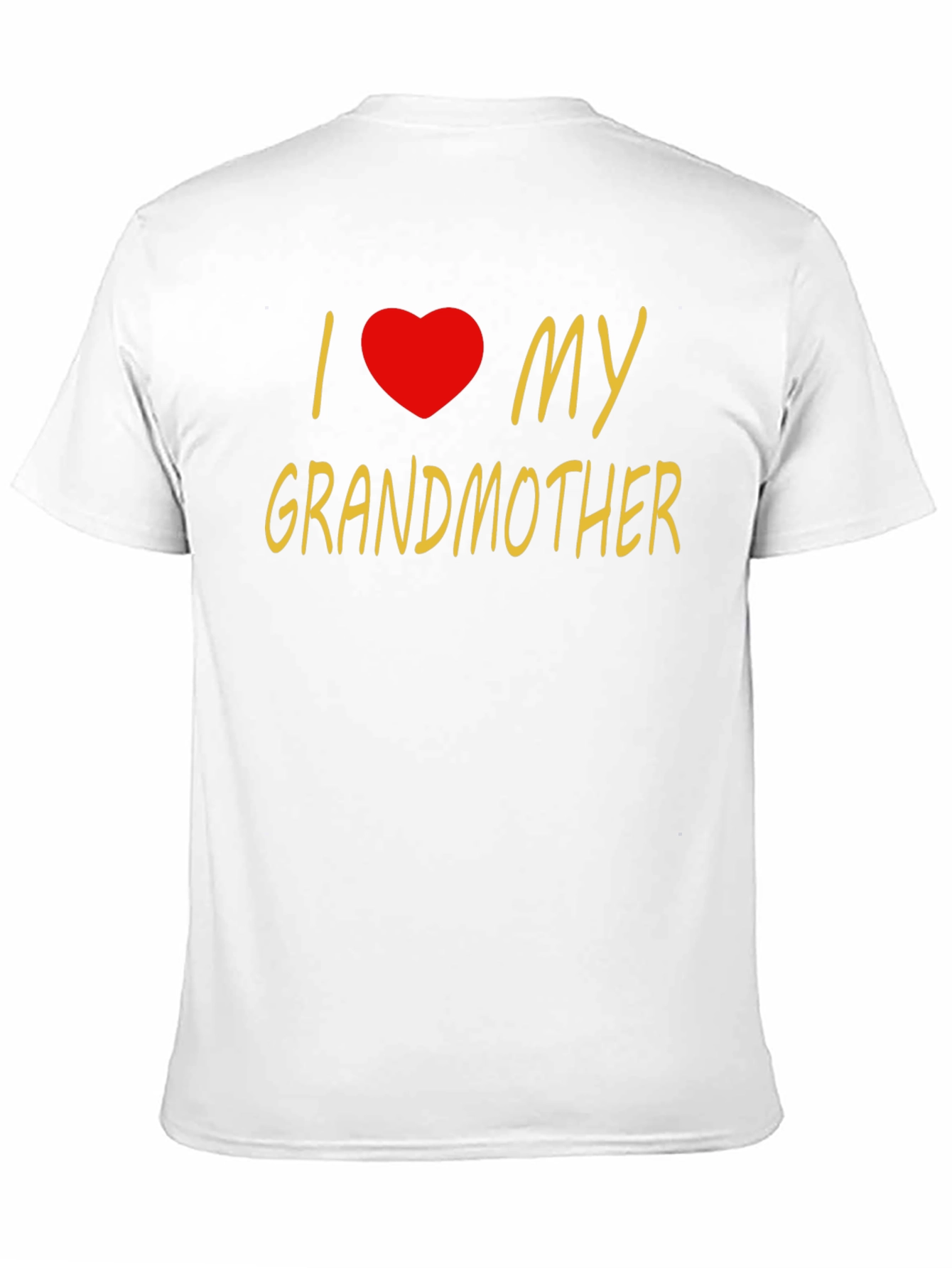 I Heart My Grandmother Black T-Shirt