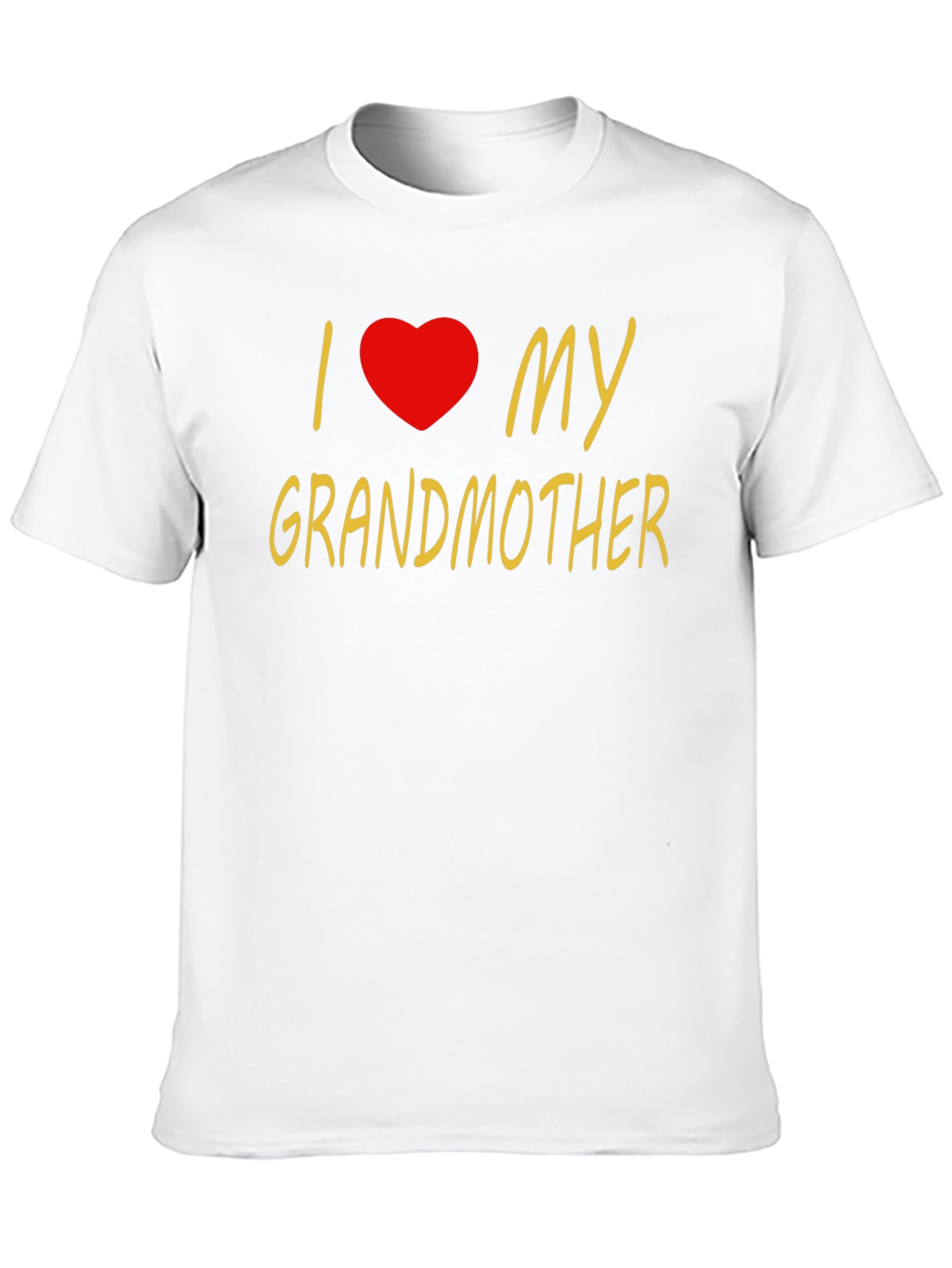 I Heart My Grandmother Black T-Shirt