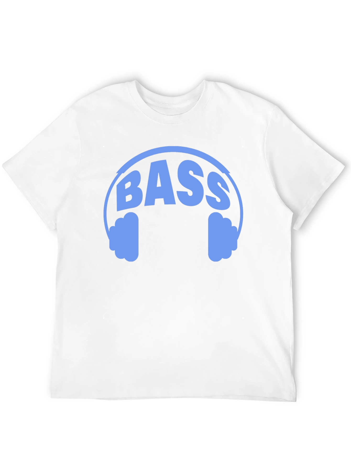 Bass Headphone Graphic T-Shirt - Music Lover Tee