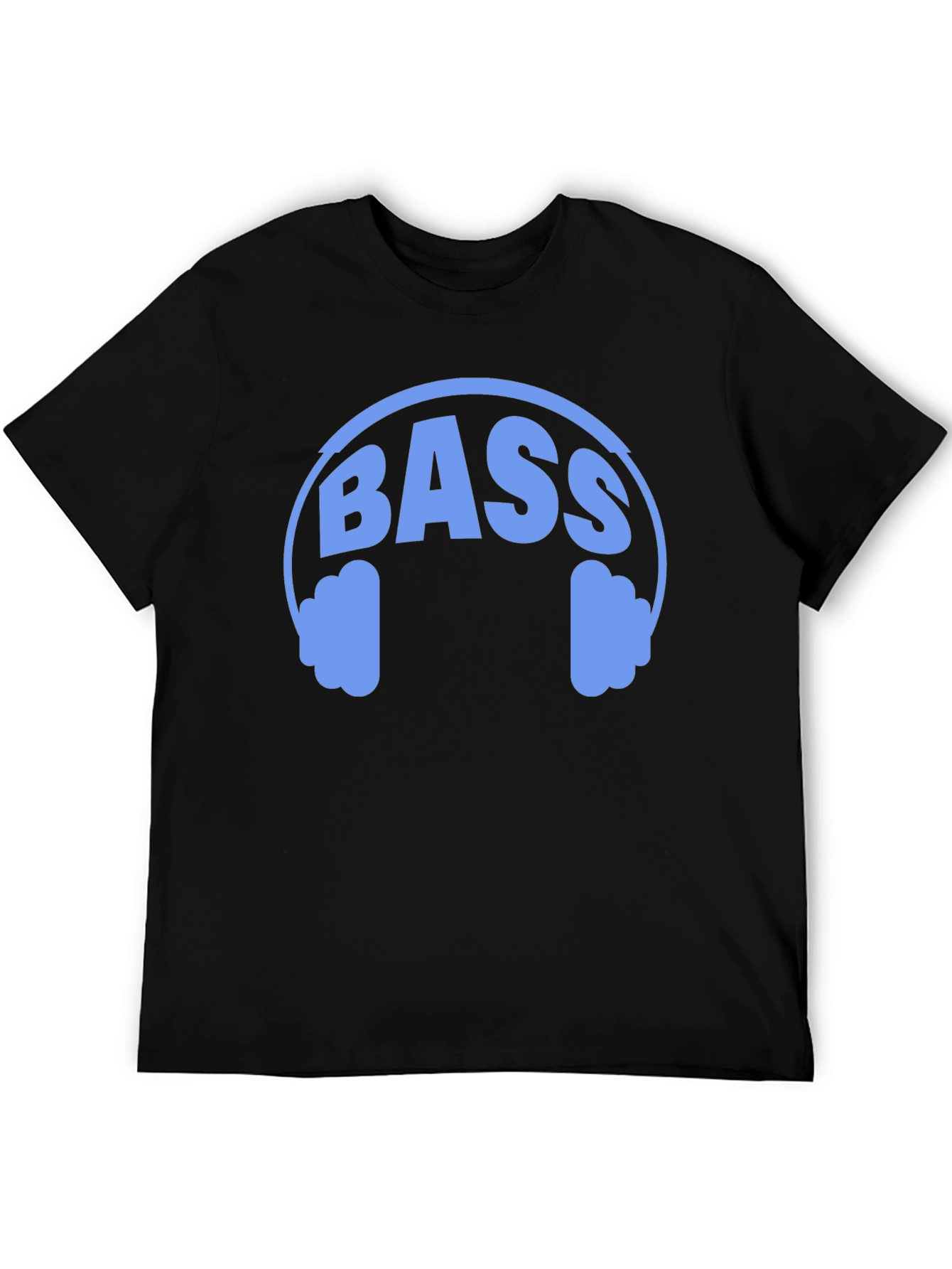 Bass Headphone Graphic T-Shirt - Music Lover Tee