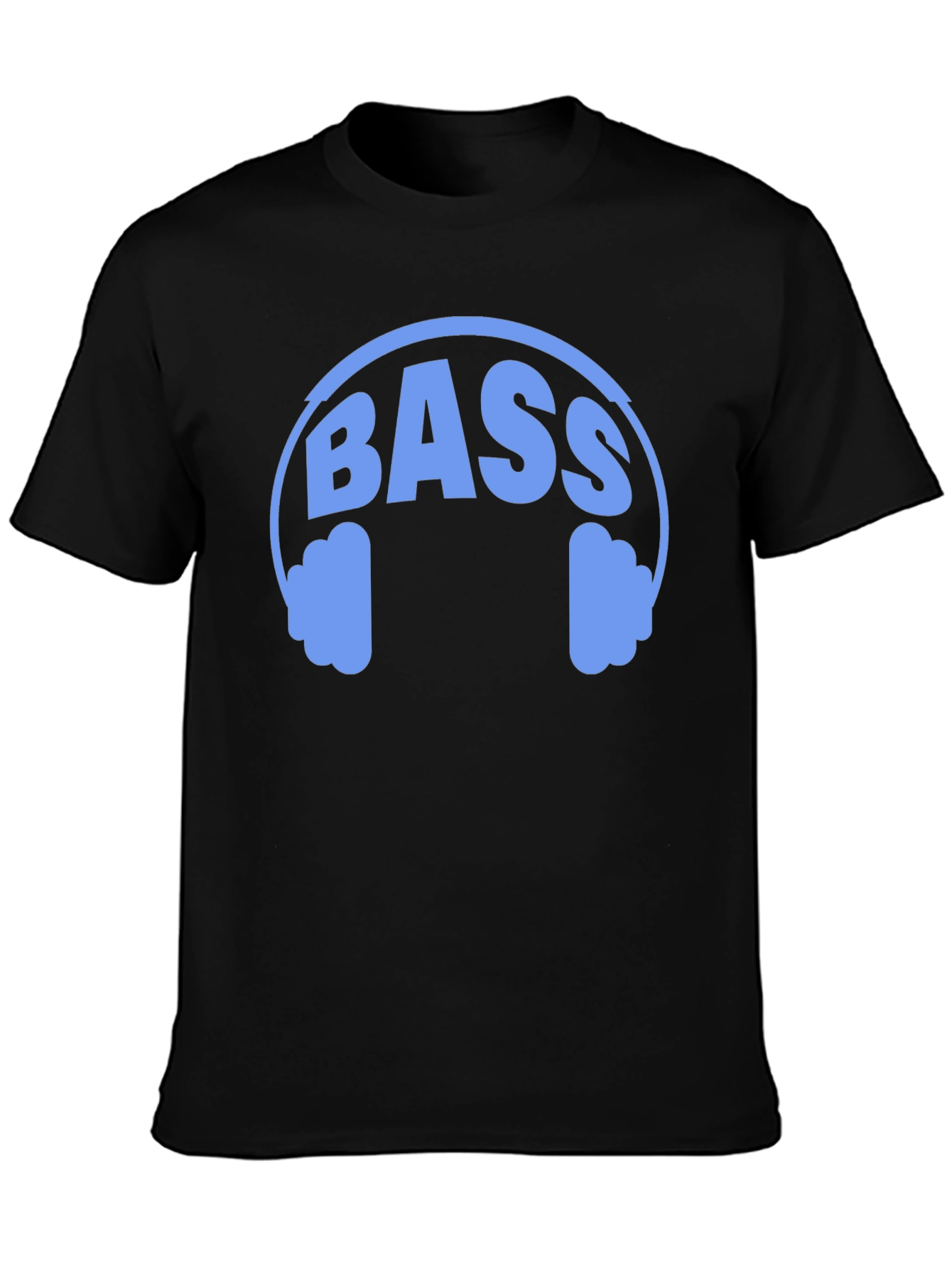 Bass Headphone Graphic T-Shirt - Music Lover Tee