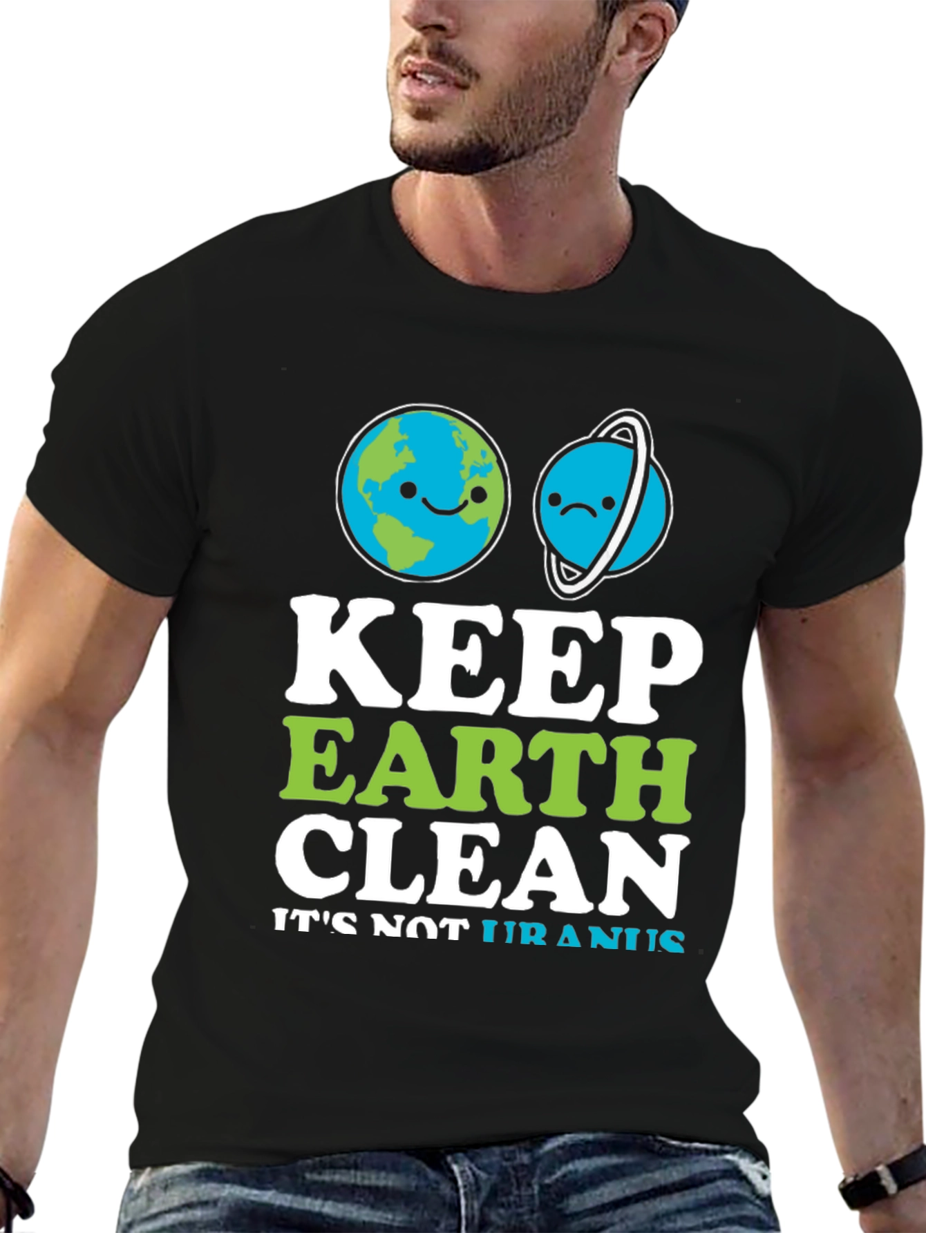 Keep Earth Clean T-Shirt - Environmental Awareness