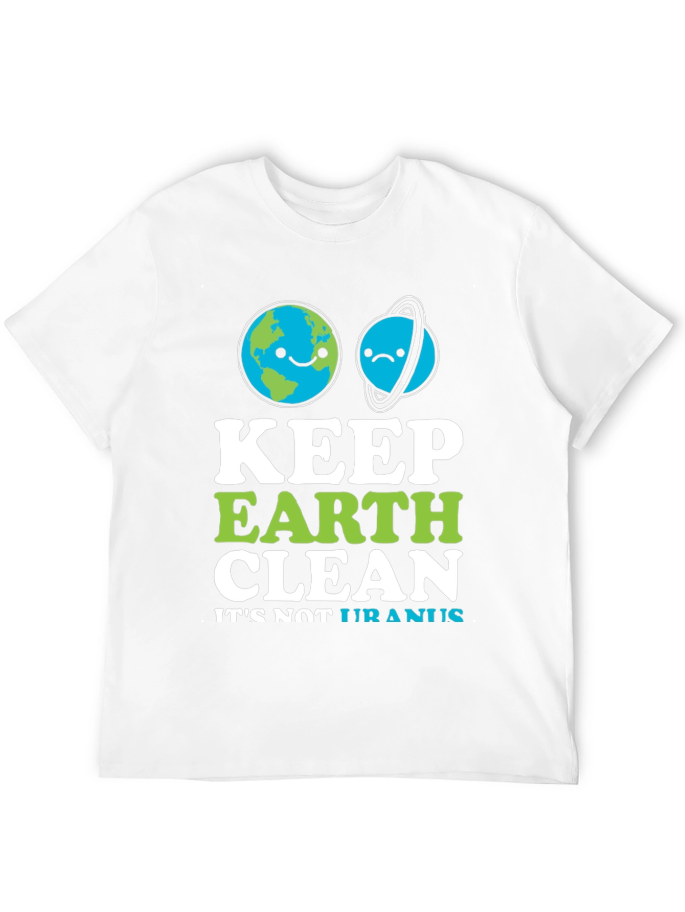 Keep Earth Clean T-Shirt - Environmental Awareness