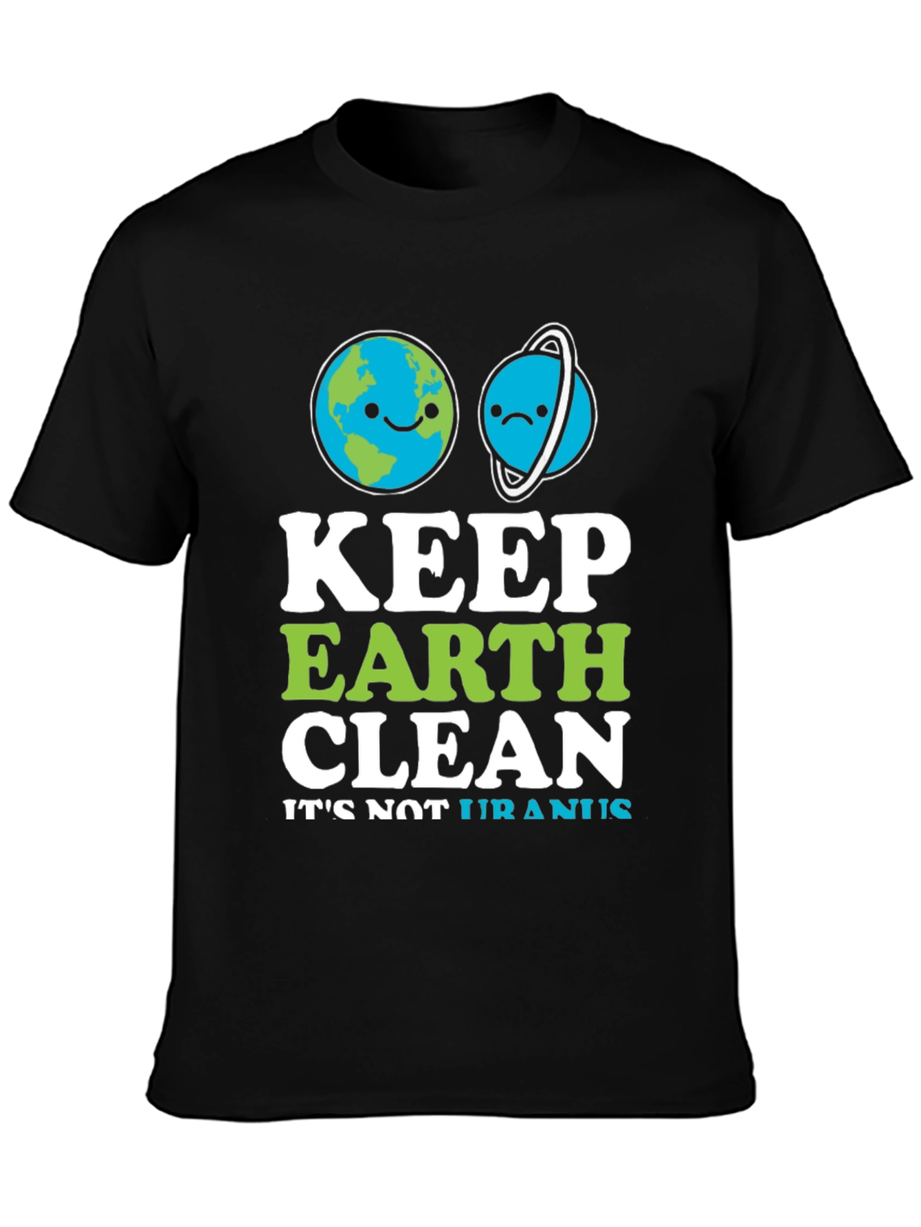 Keep Earth Clean T-Shirt - Environmental Awareness