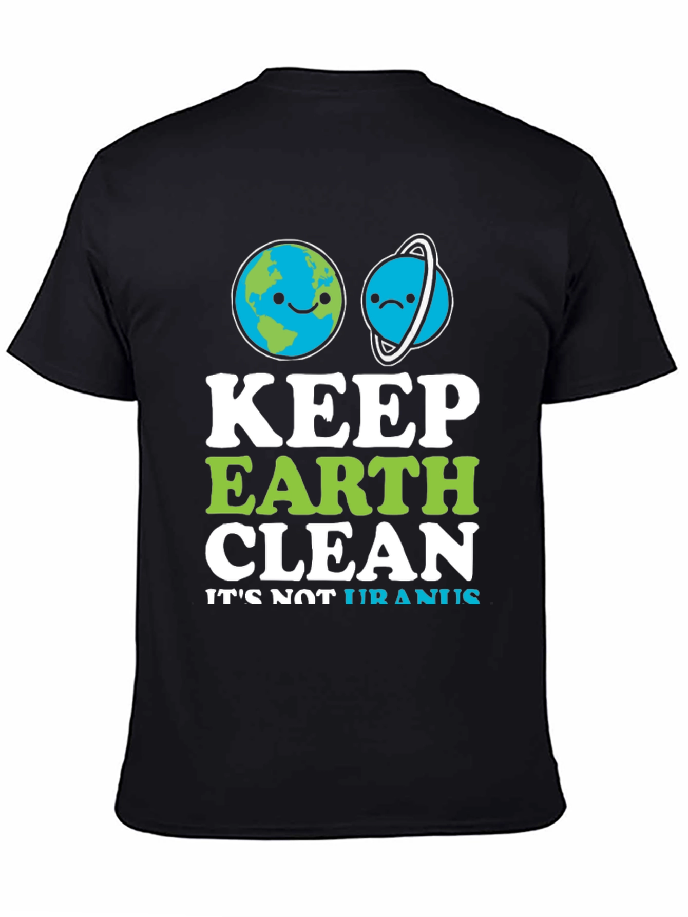 Keep Earth Clean T-Shirt - Environmental Awareness