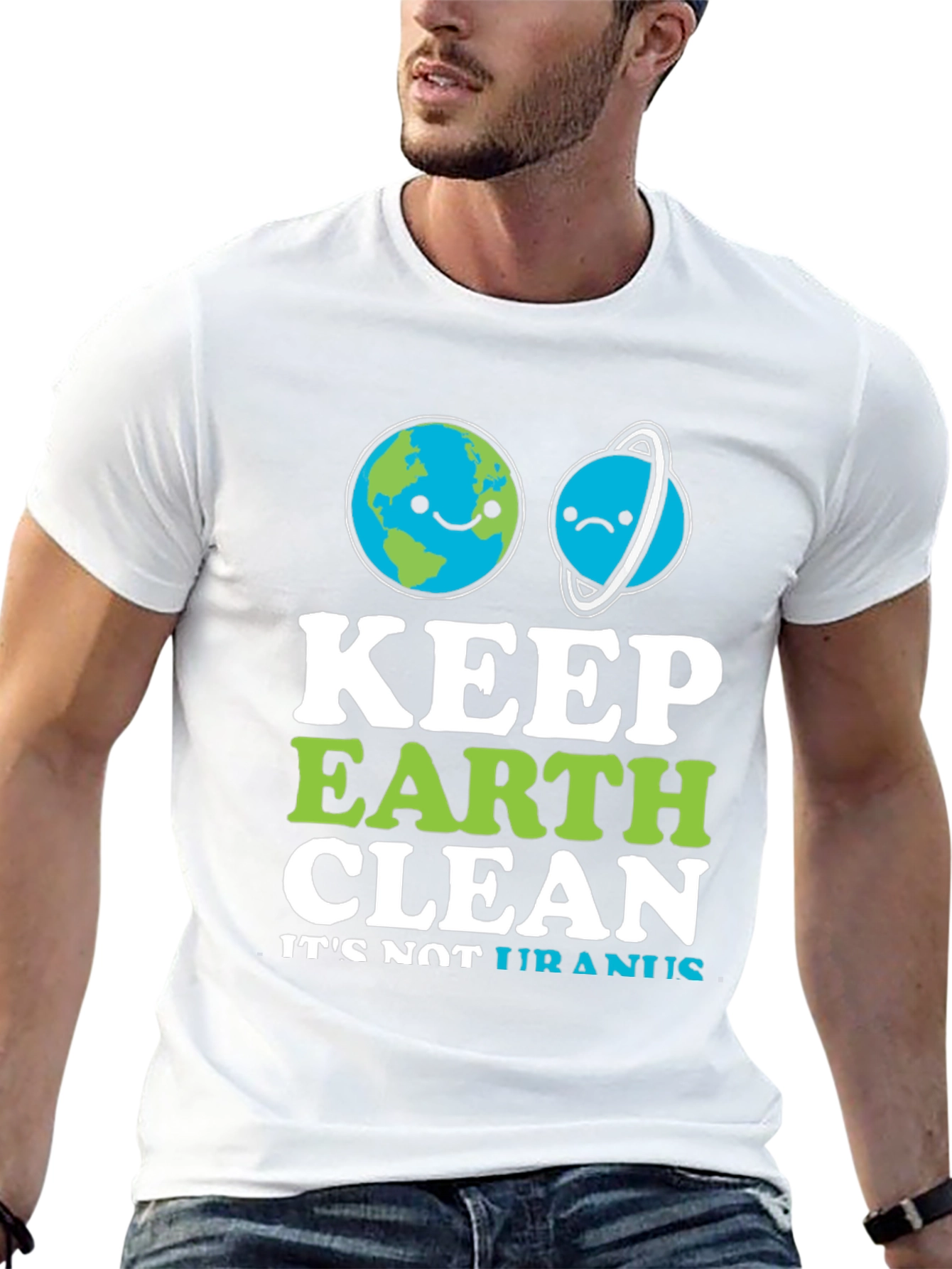 Keep Earth Clean T-Shirt - Environmental Awareness