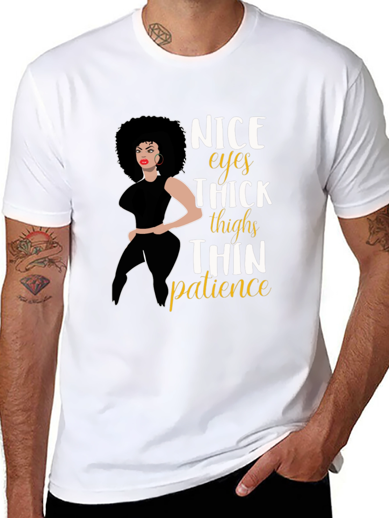 Nice Eyes Thick Thighs T-Shirt