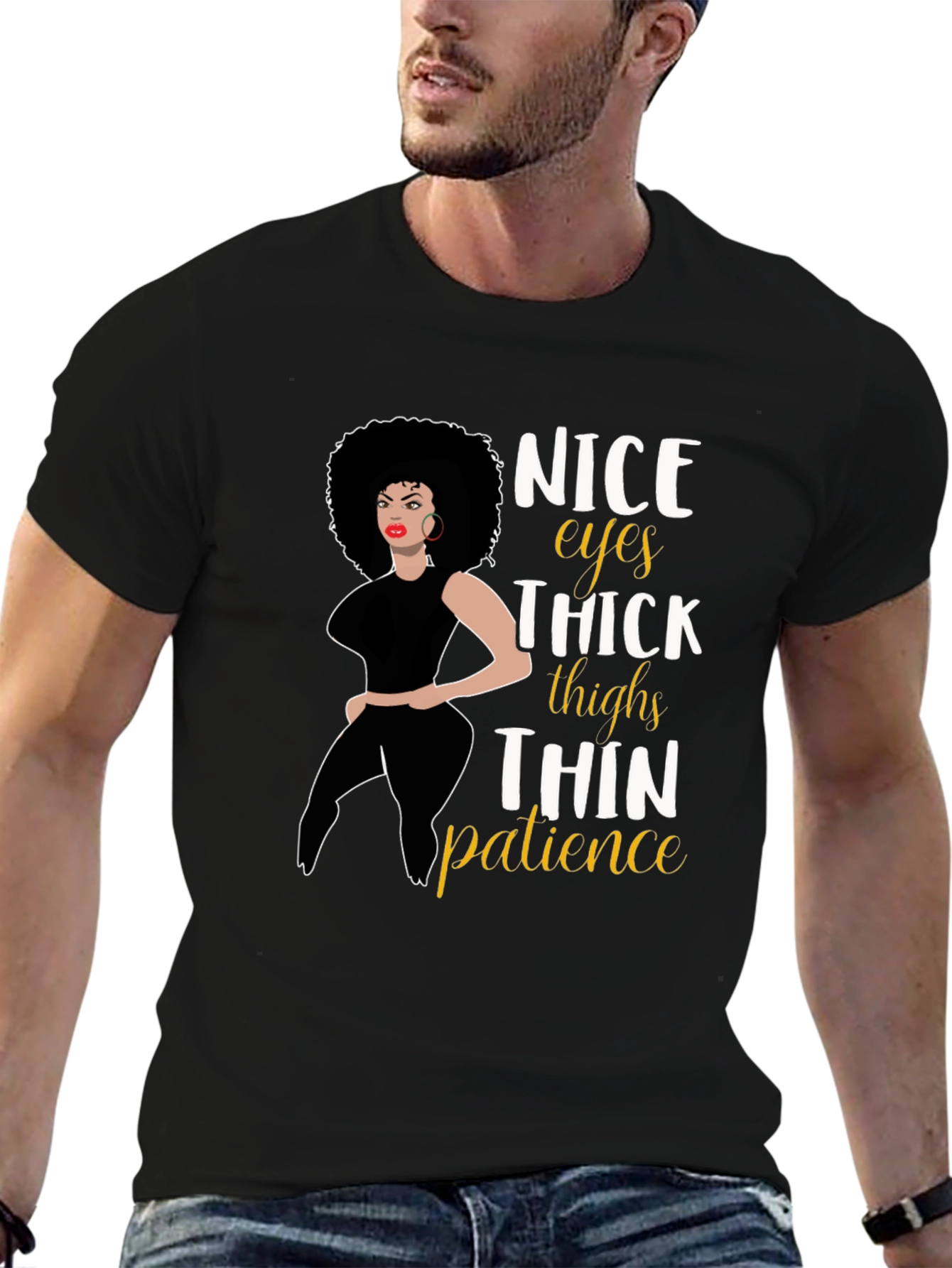 Nice Eyes Thick Thighs T-Shirt