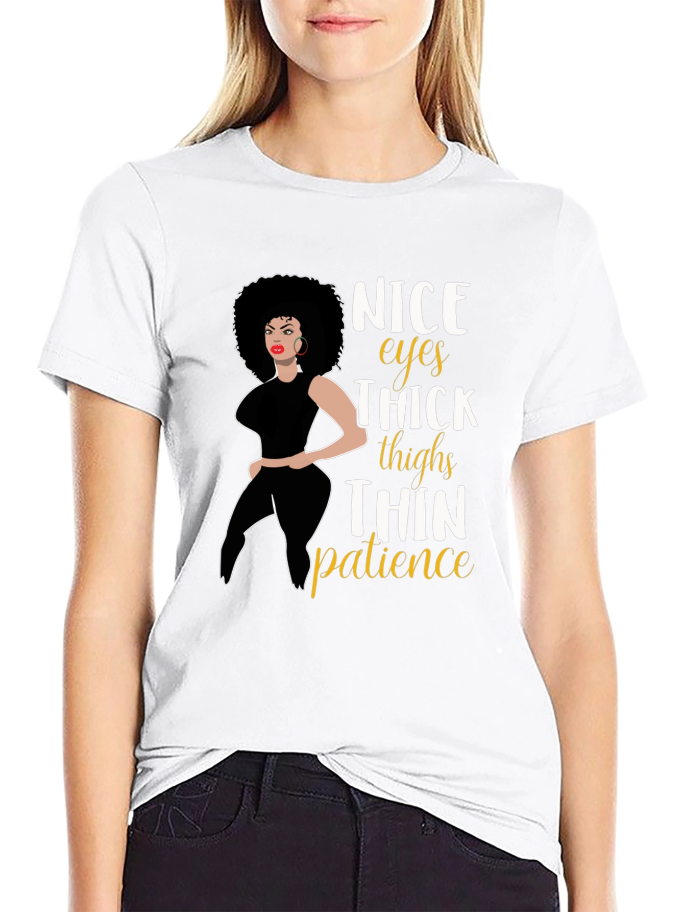 Nice Eyes Thick Thighs T-Shirt