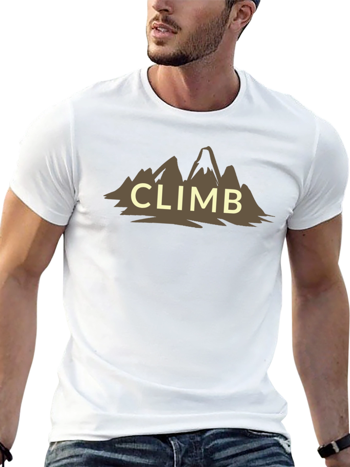 Climb Mountain Graphic Tee - Adventure Ready!