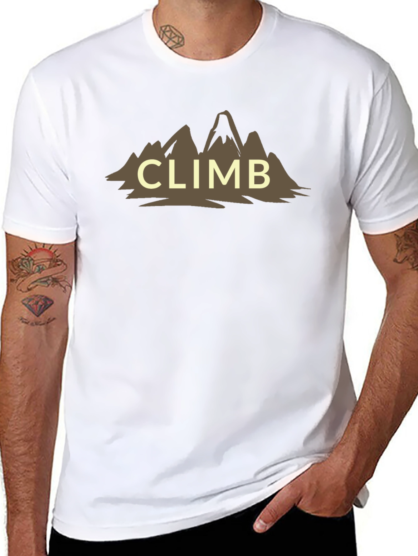 Climb Mountain Graphic Tee - Adventure Ready!