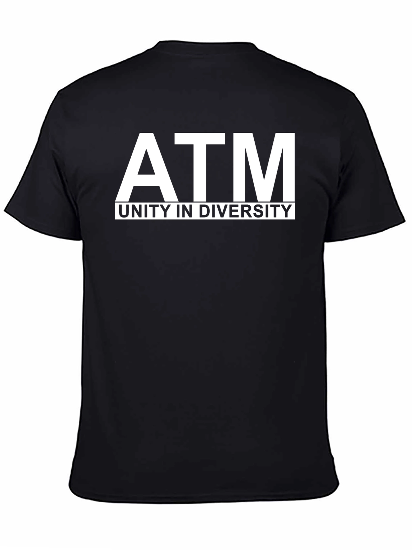 ATM Unity in Diversity Black Graphic Tee