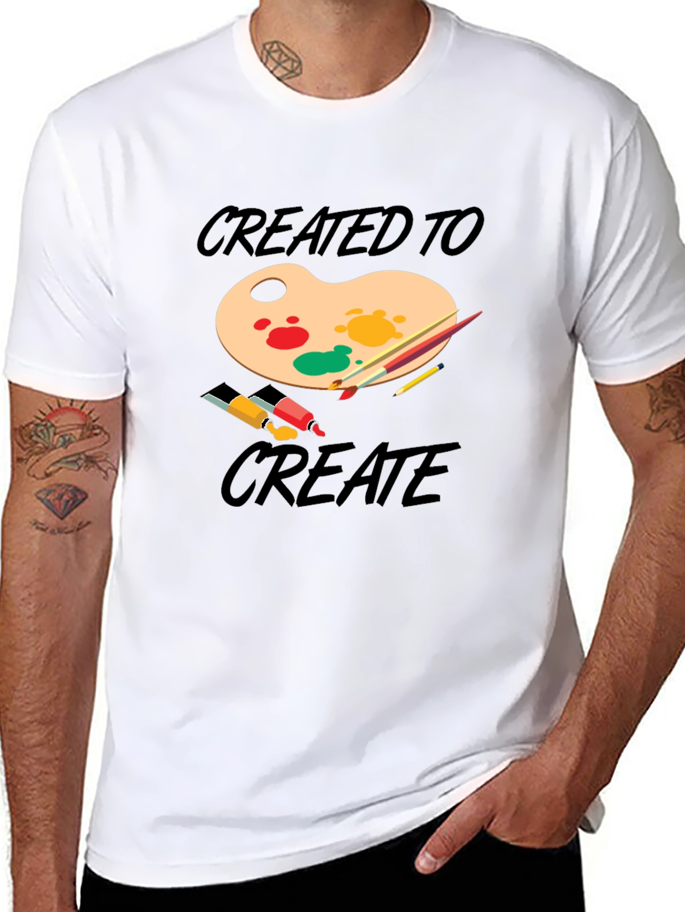 Created to Create Artist T-Shirt
