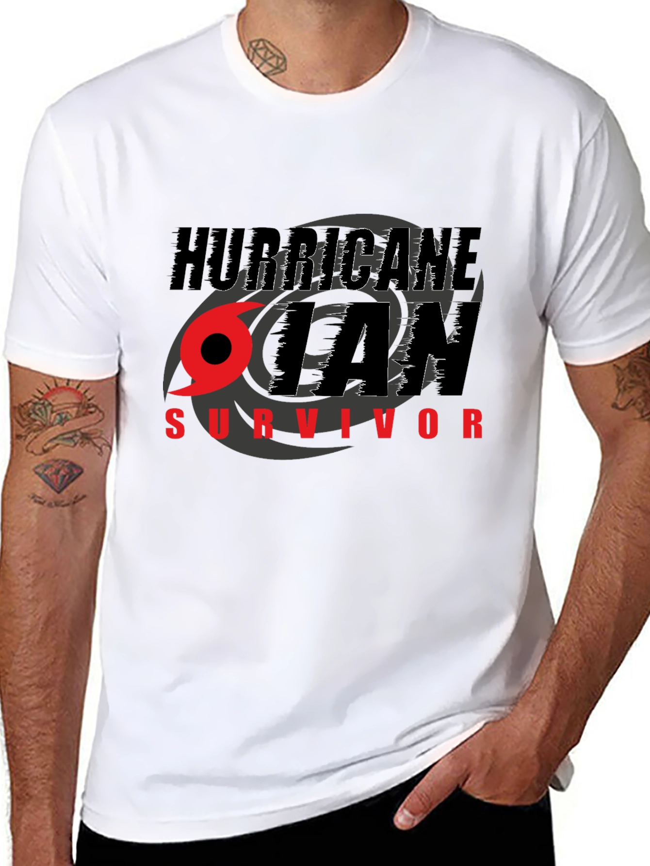 Hurricane Ian Survivor Graphic Tee