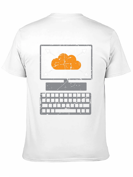 Cloud Computing T-Shirt - Vintage PC Design