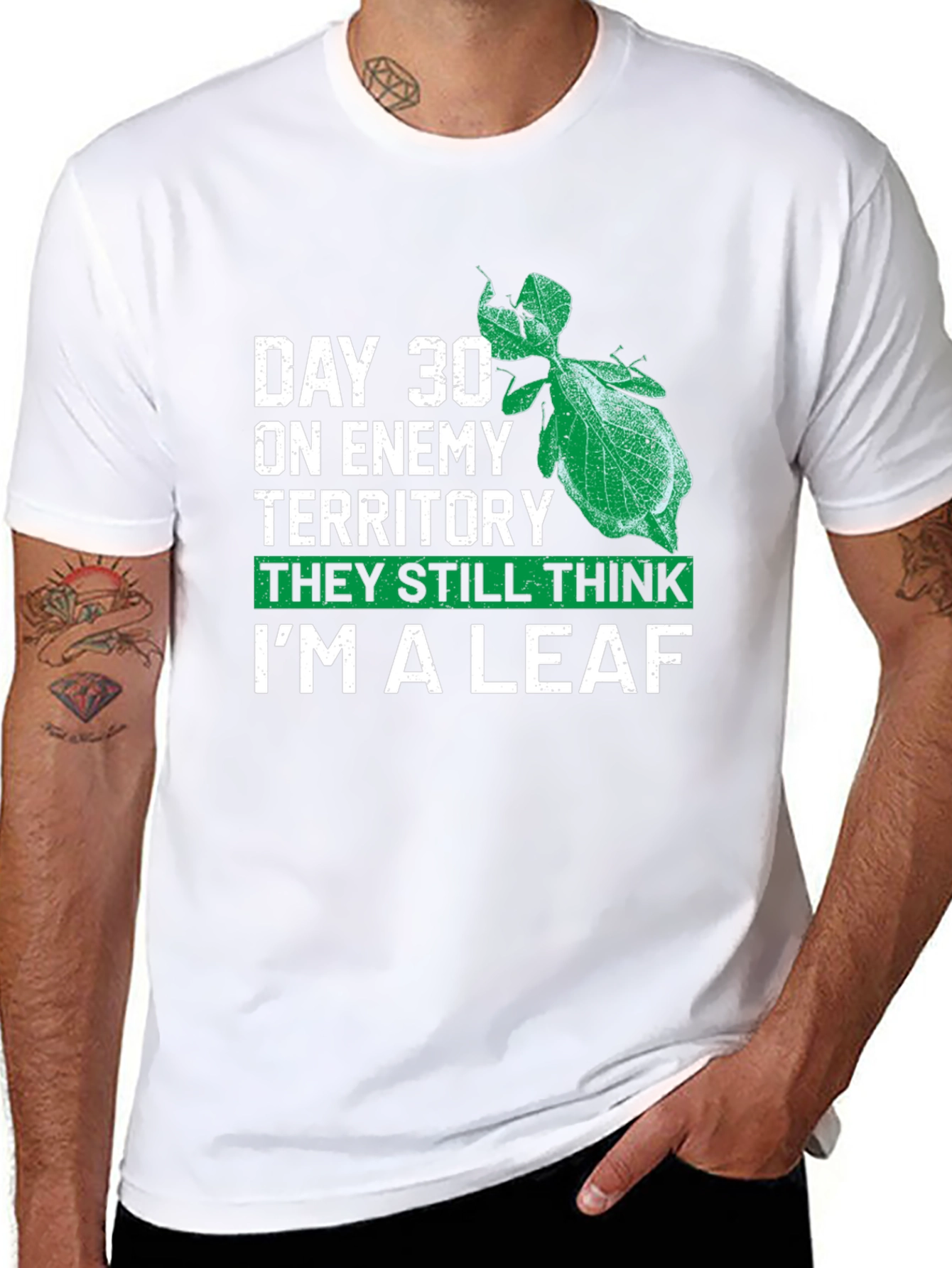 Day 30 Leaf Bug T-Shirt