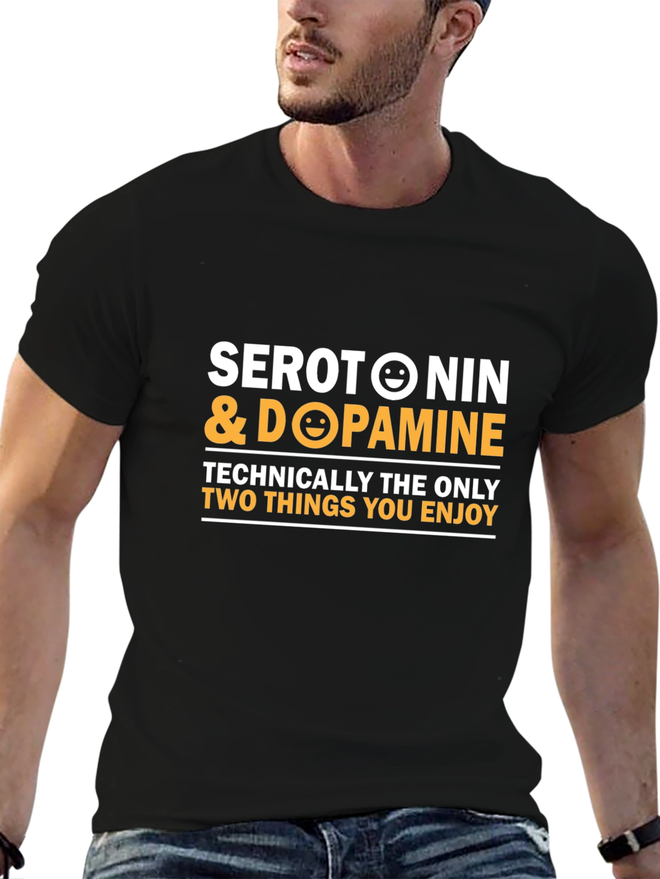 Serotonin & Dopamine Enjoy T-Shirt
