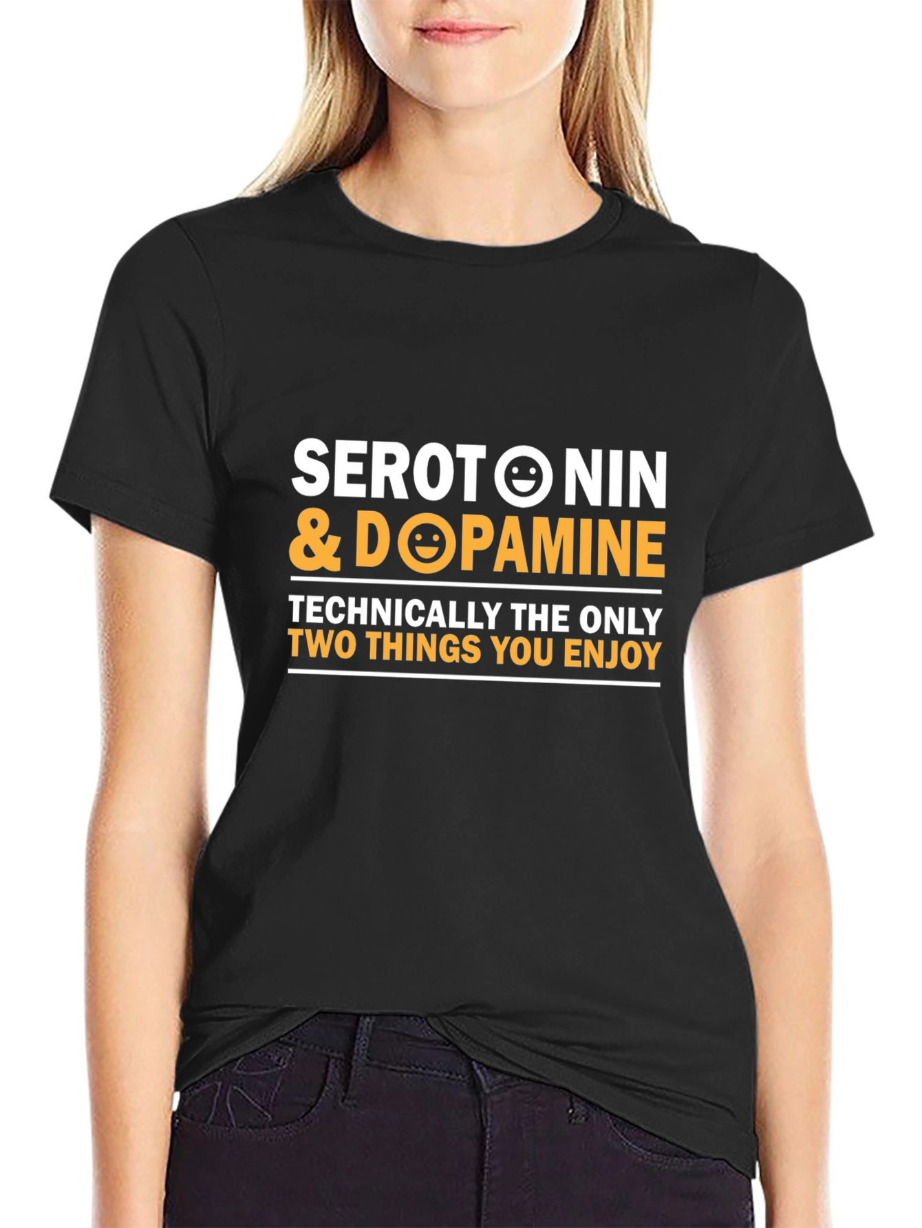 Serotonin & Dopamine Enjoy T-Shirt