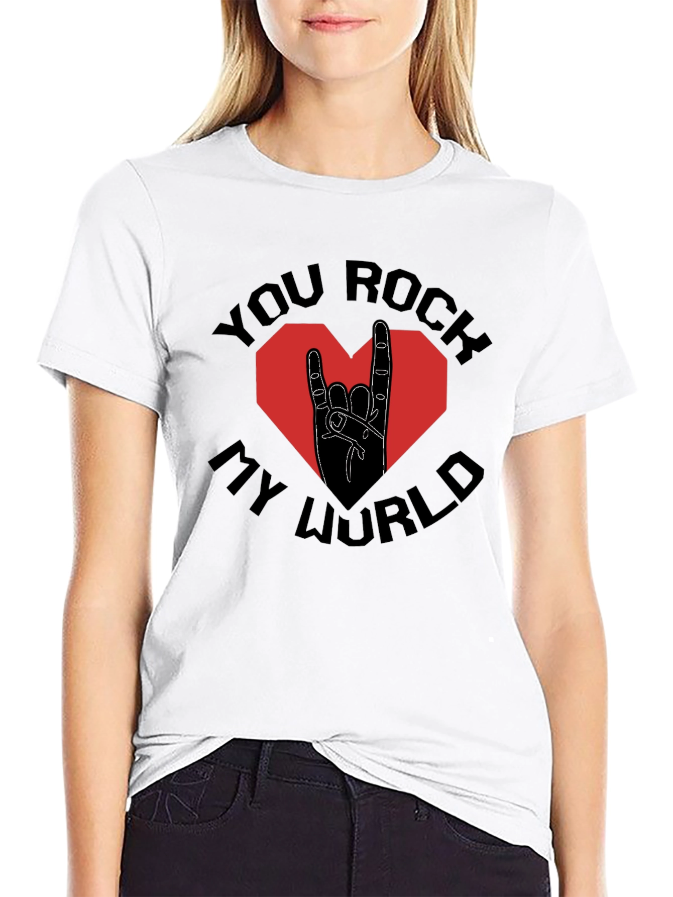 You Rock My World Graphic T-Shirt