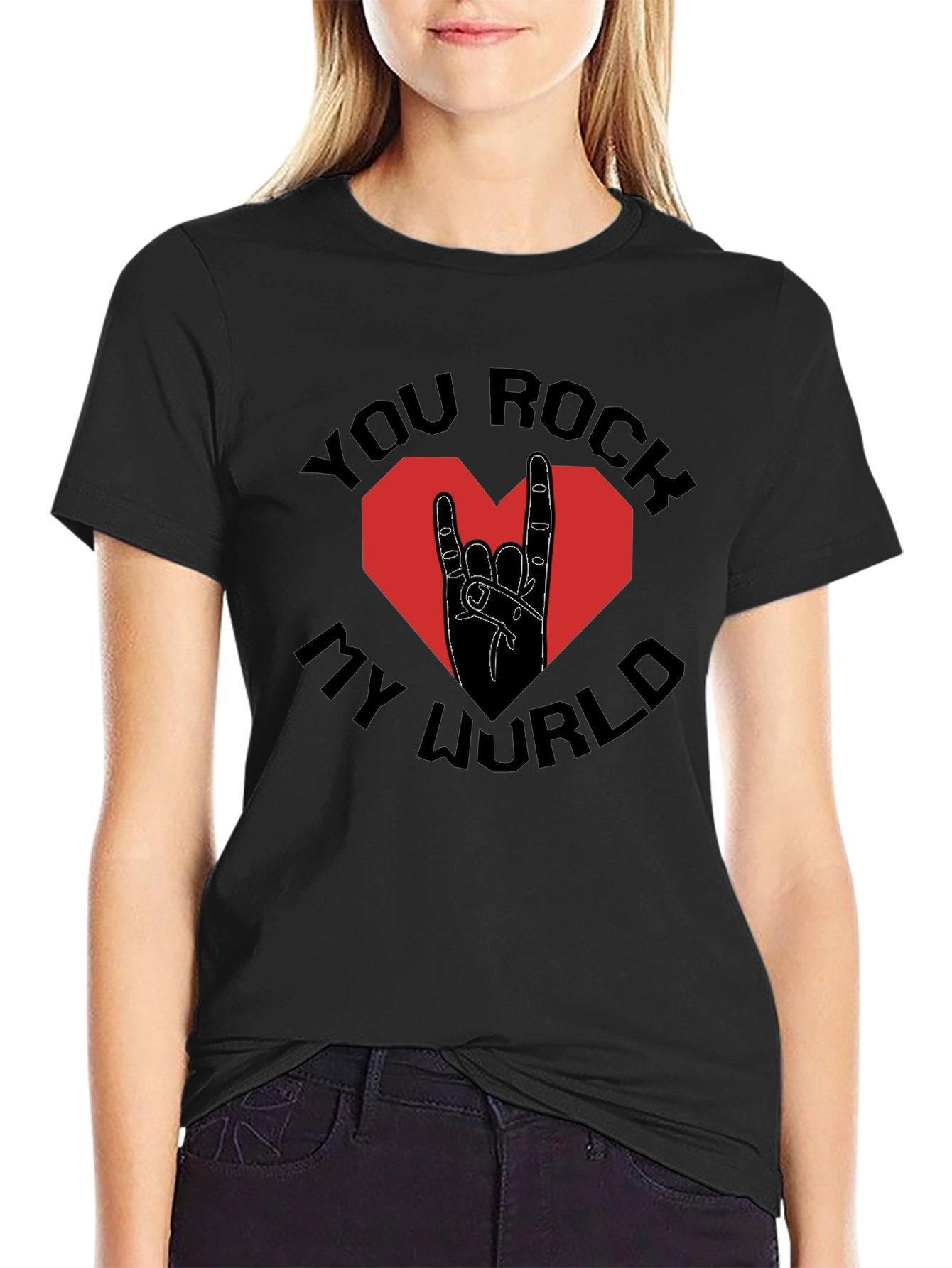 You Rock My World Graphic T-Shirt